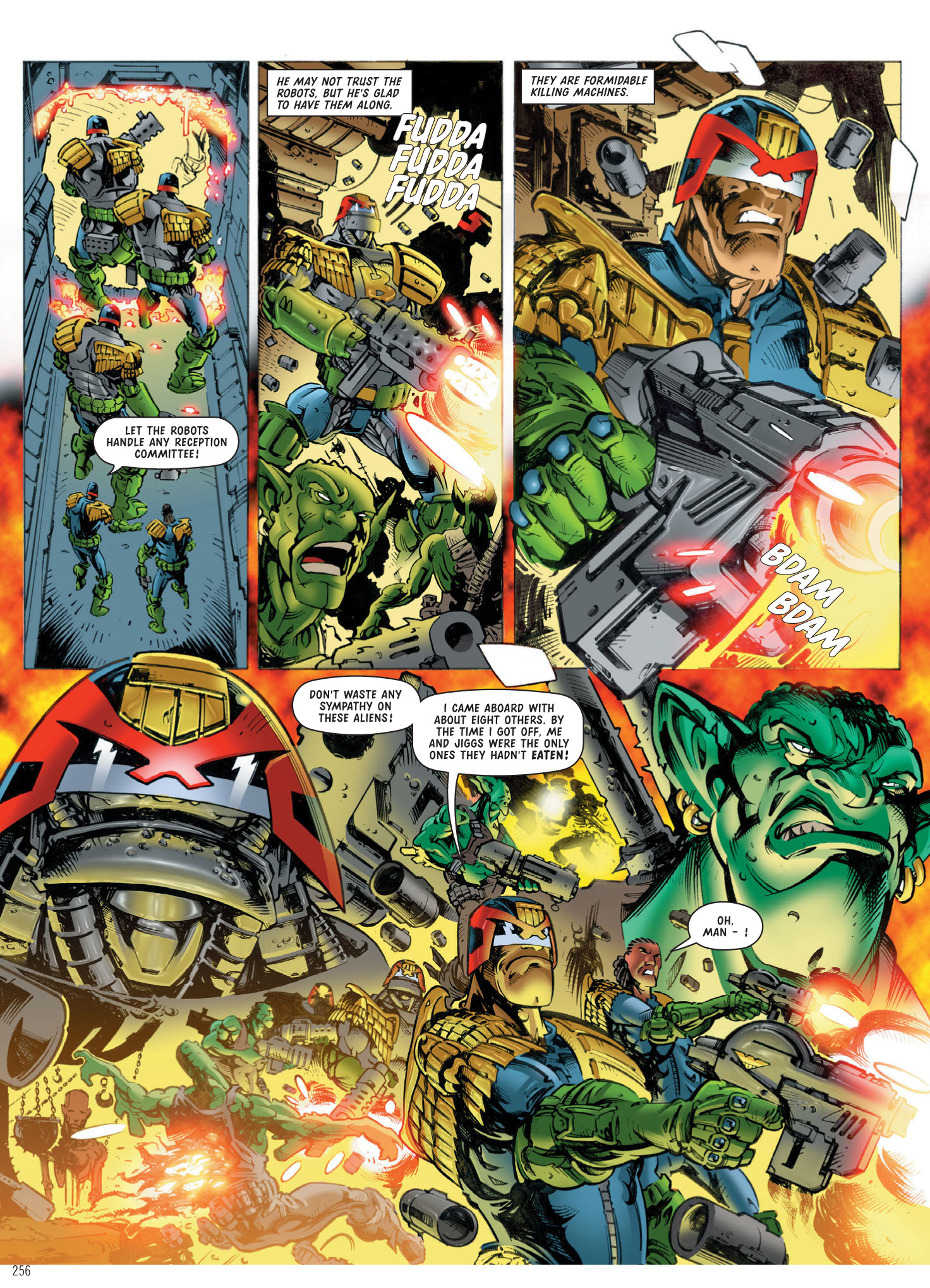 Read online Judge Dredd: The Complete Case Files comic -  Issue # TPB 31 - 257