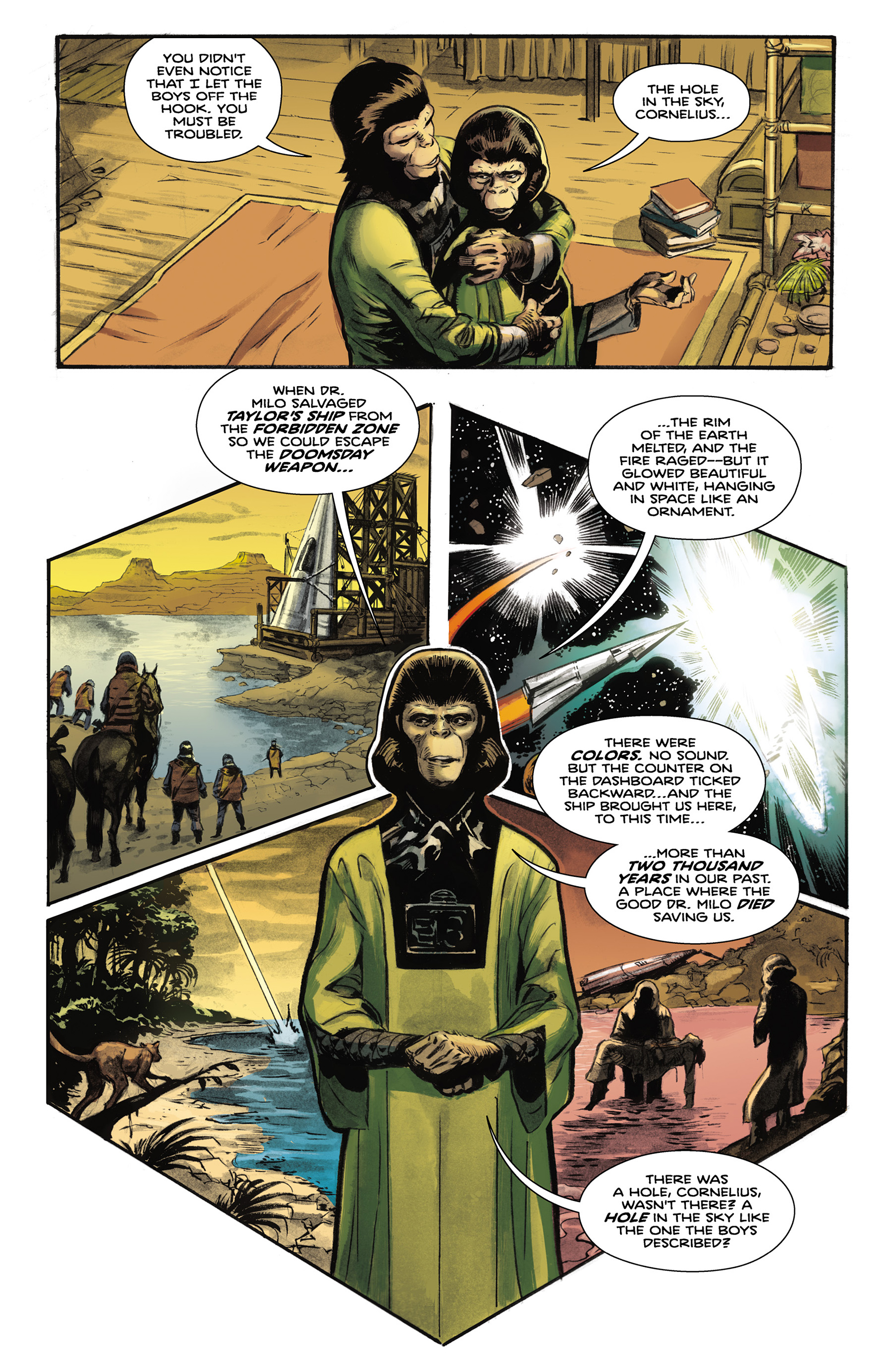 Read online Tarzan On the Planet of the Apes comic -  Issue #1 - 14