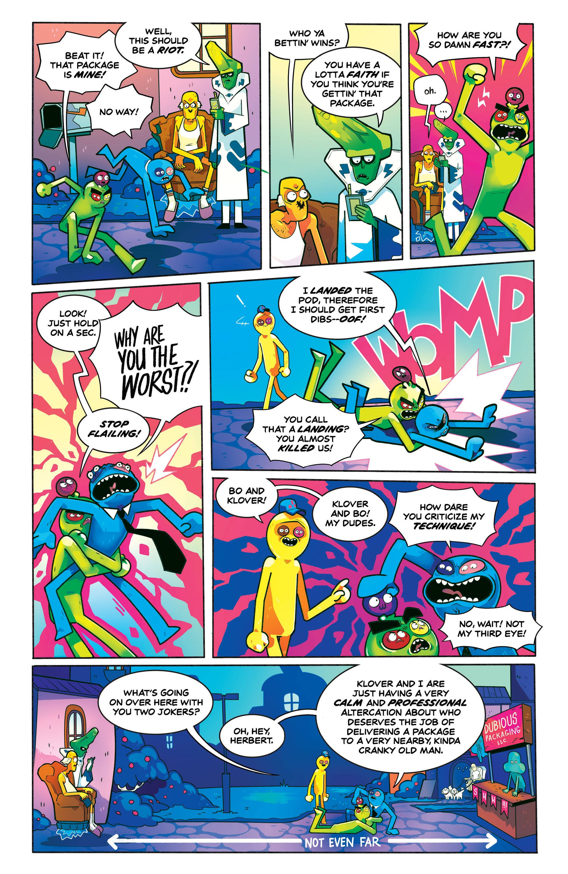Read online Trover Saves The Universe comic -  Issue #2 - 7