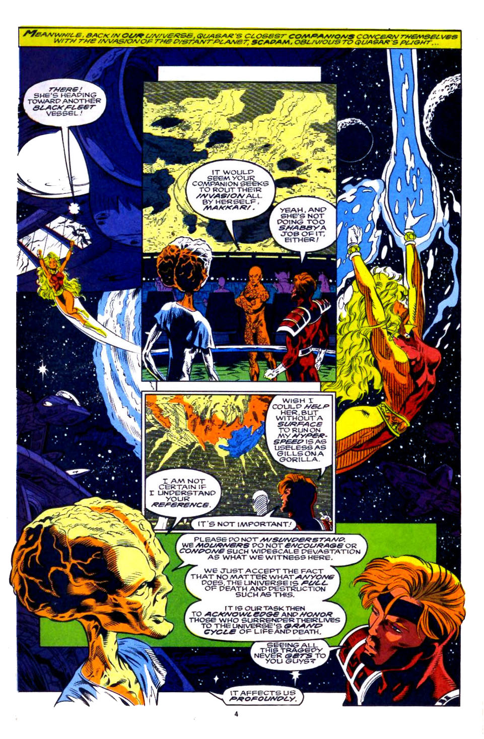 Read online Quasar comic -  Issue #40 - 5