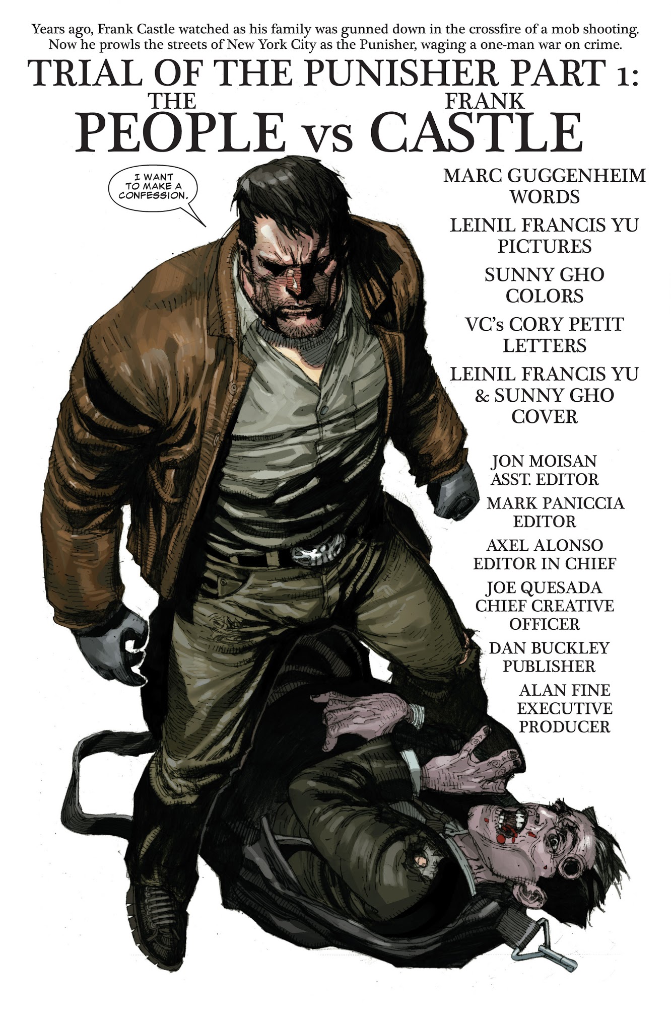 Read online Punisher: The Trial Of The Punisher comic -  Issue #1 - 4