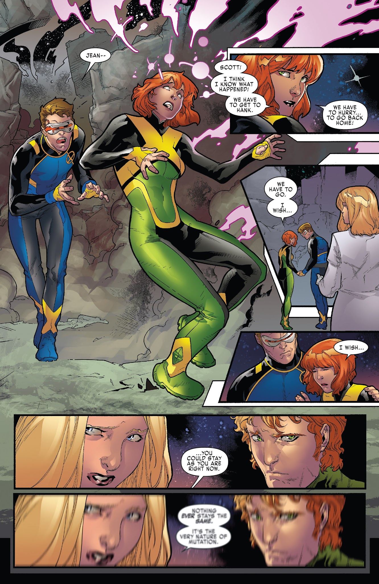 Read online X-Men: Blue comic -  Issue #18 - 18