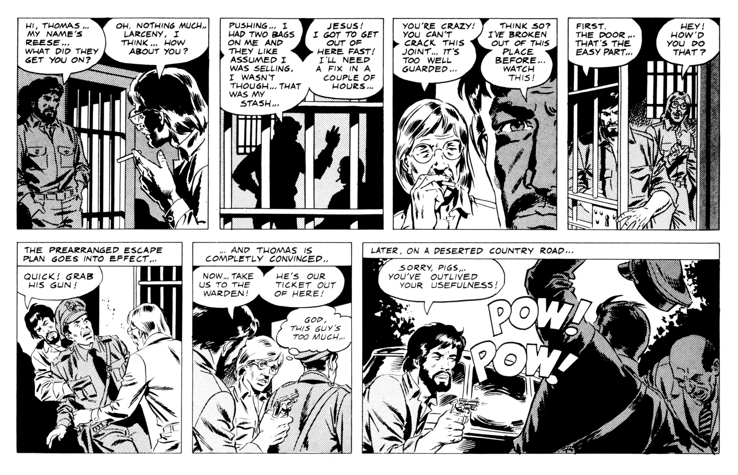 Read online Wallace Wood's Cannon comic -  Issue #5 - 18
