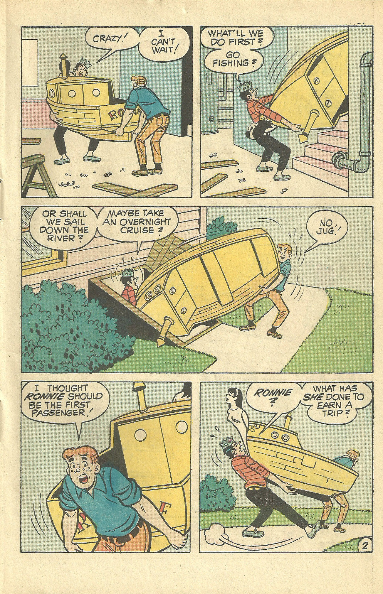 Read online Everything's Archie comic -  Issue #9 - 61