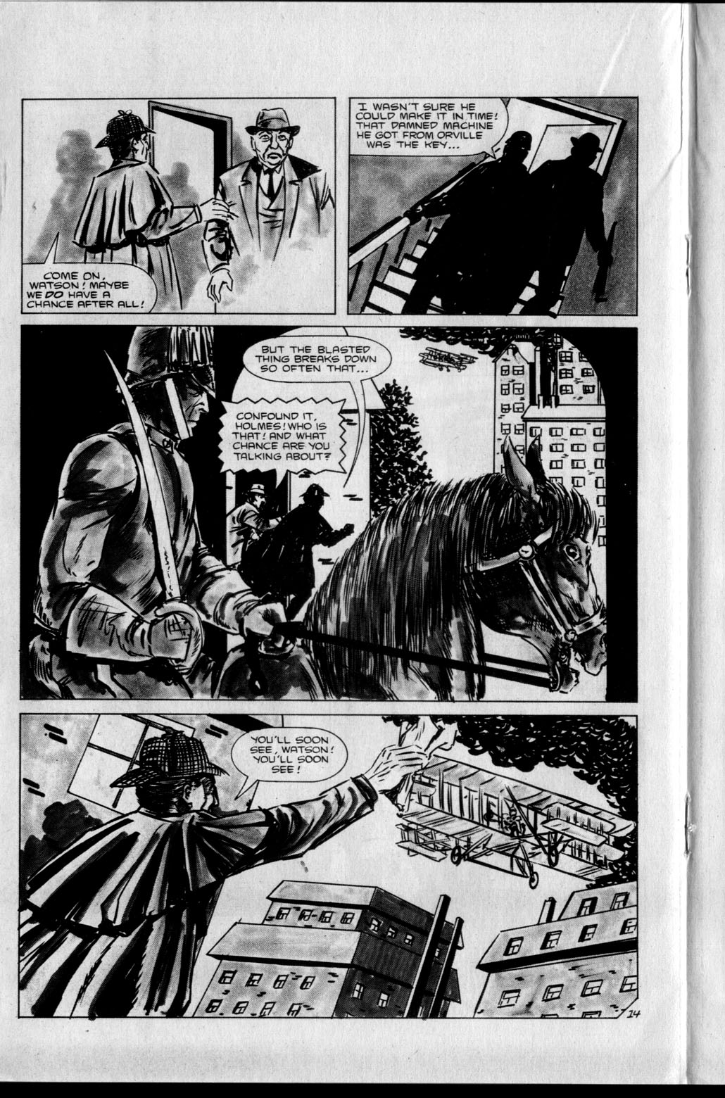 Read online Sherlock Holmes in the Case of the Missing Martian comic -  Issue #4 - 16