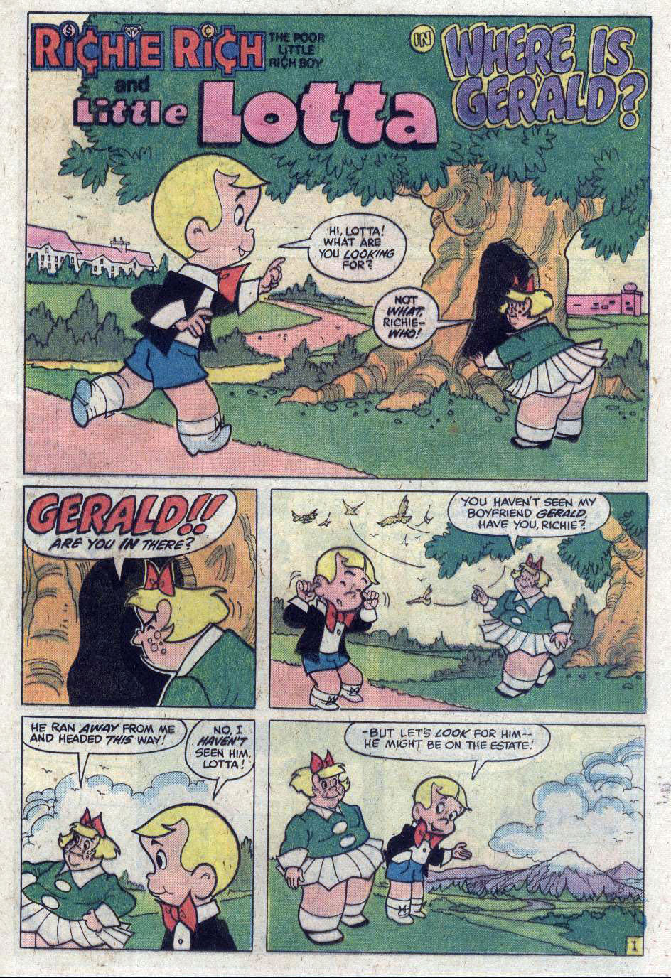 Read online Richie Rich & His Girl Friends comic -  Issue #5 - 21