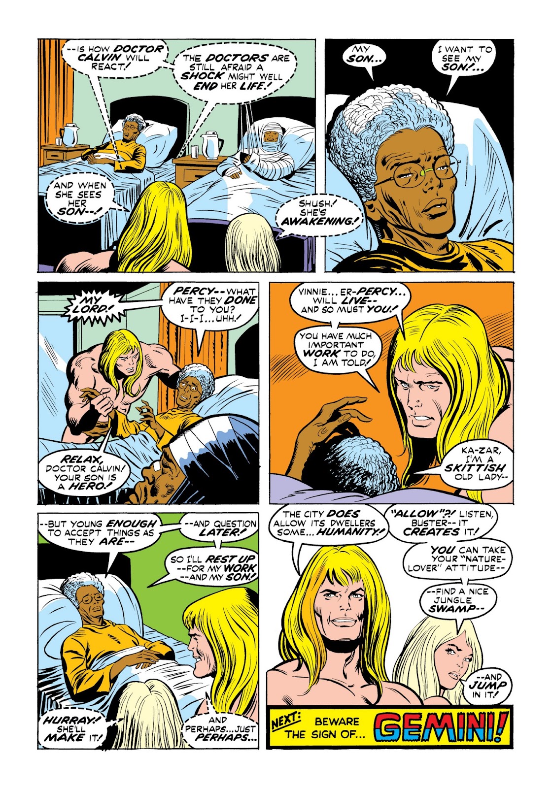 Marvel Masterworks: Ka-Zar issue TPB 1 - Page 288