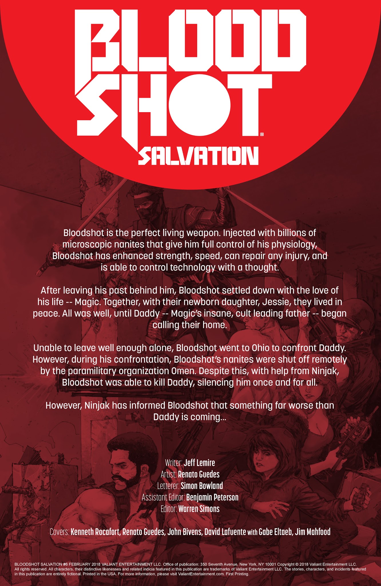Read online Bloodshot Salvation comic -  Issue #6 - 2