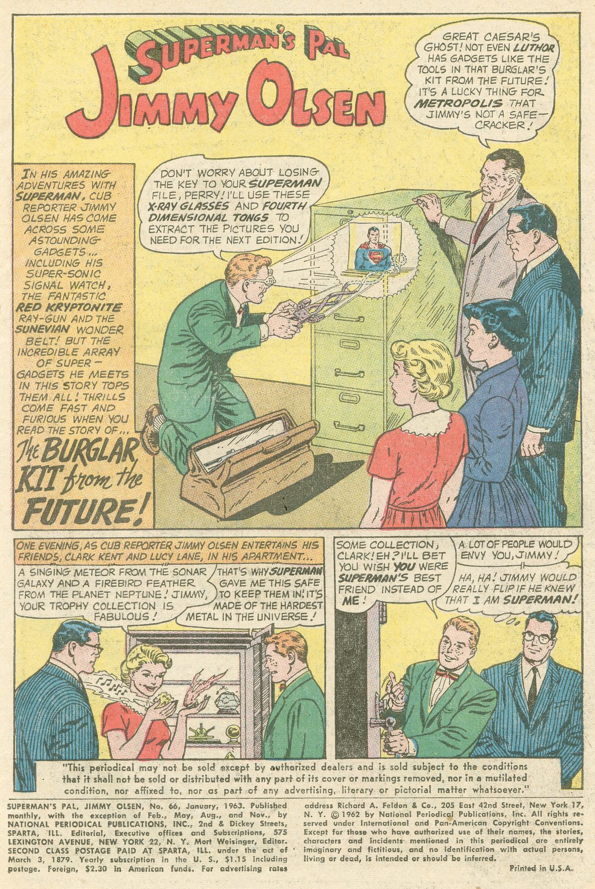 Read online Superman's Pal Jimmy Olsen comic -  Issue #66 - 3