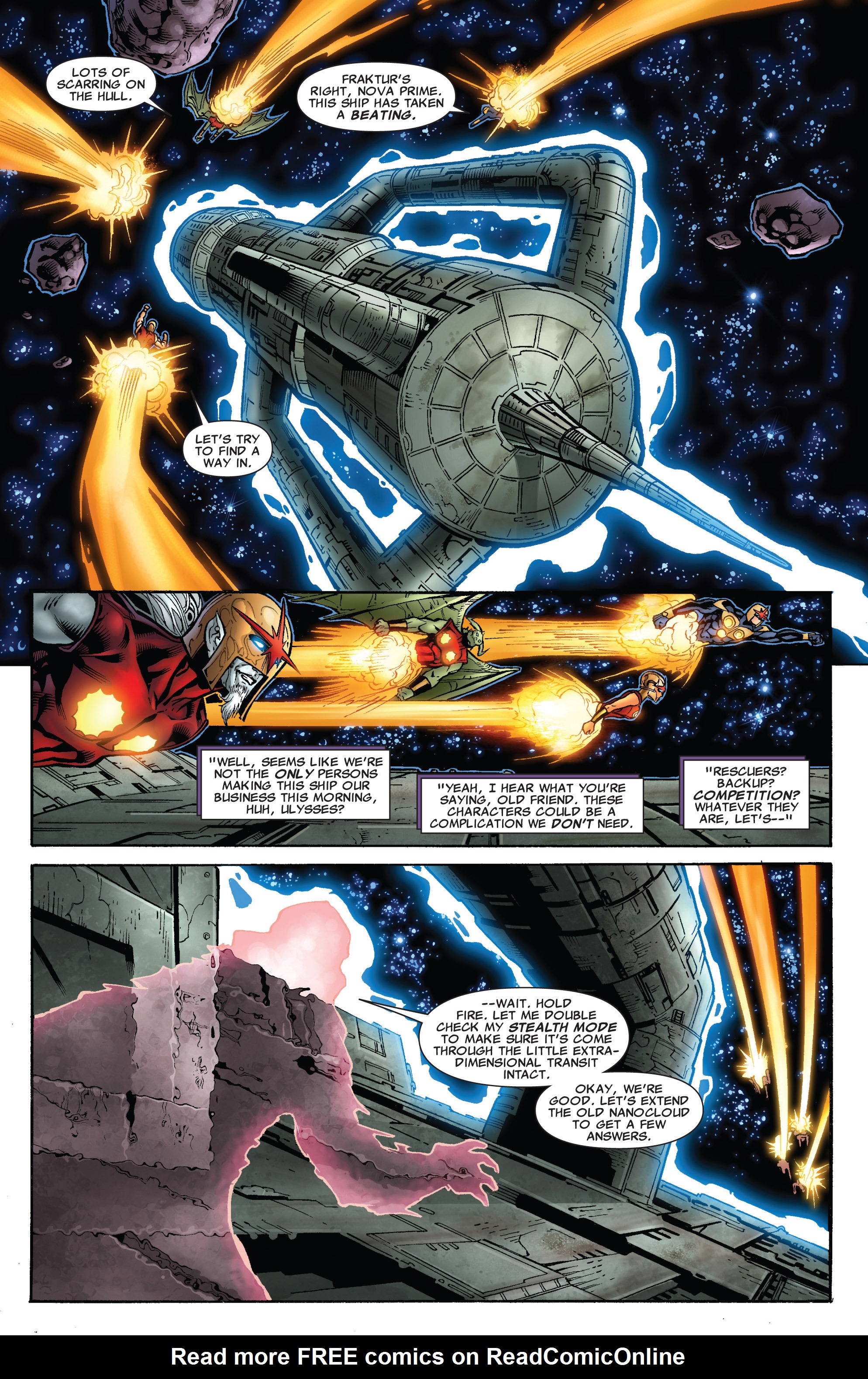 Read online Nova (2007) comic -  Issue #29 - 5