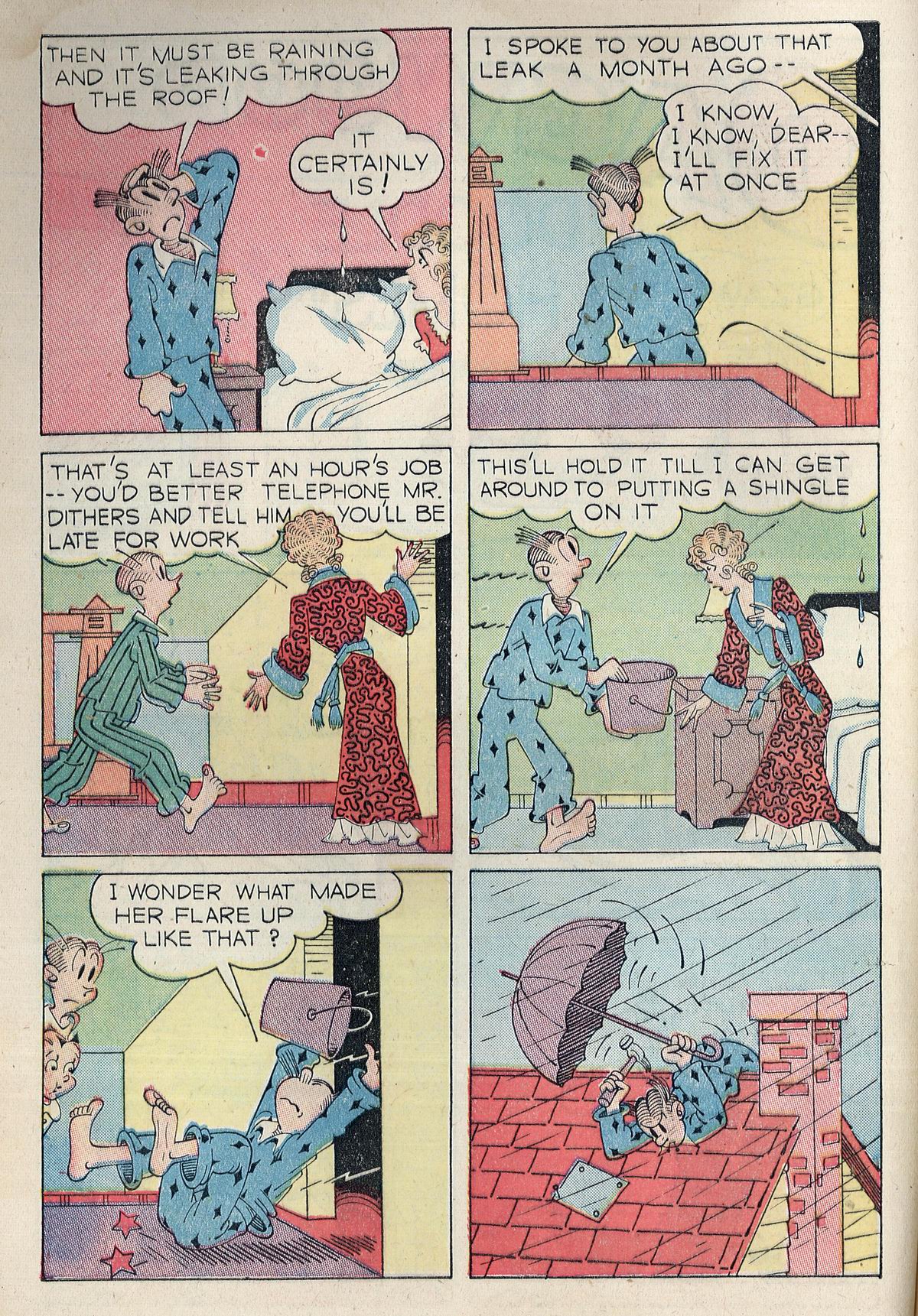 Read online Blondie Comics (1947) comic -  Issue #13 - 4