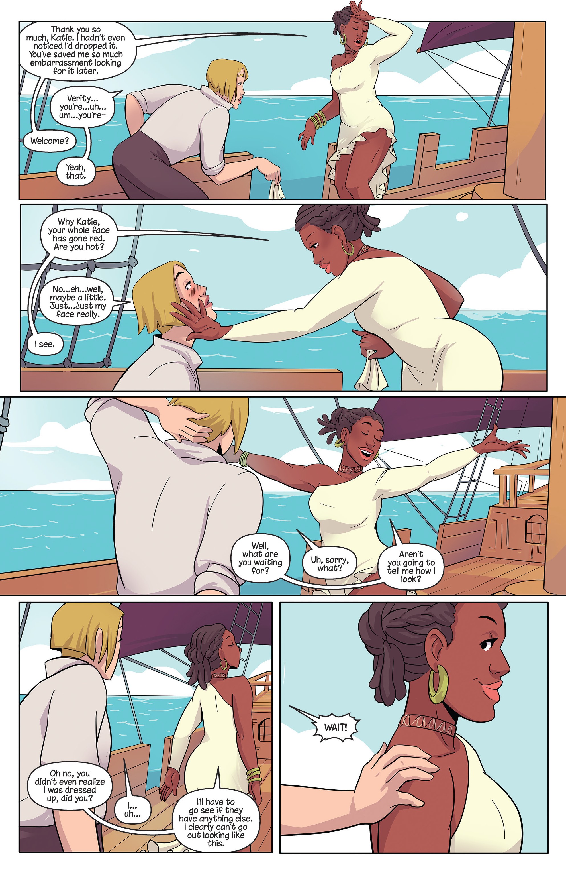 Read online Princeless Raven Year Two: Love and Revenge comic -  Issue # _TPB Assault On Golden Rock - 53