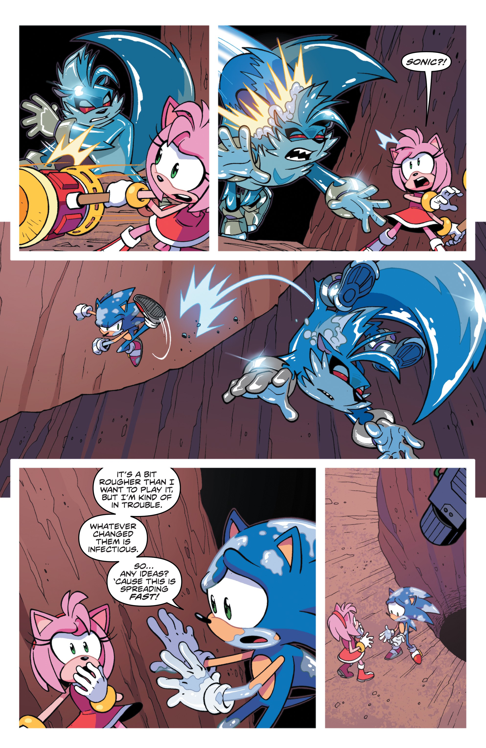 Read online Sonic the Hedgehog (2018) comic -  Issue #15 - 23
