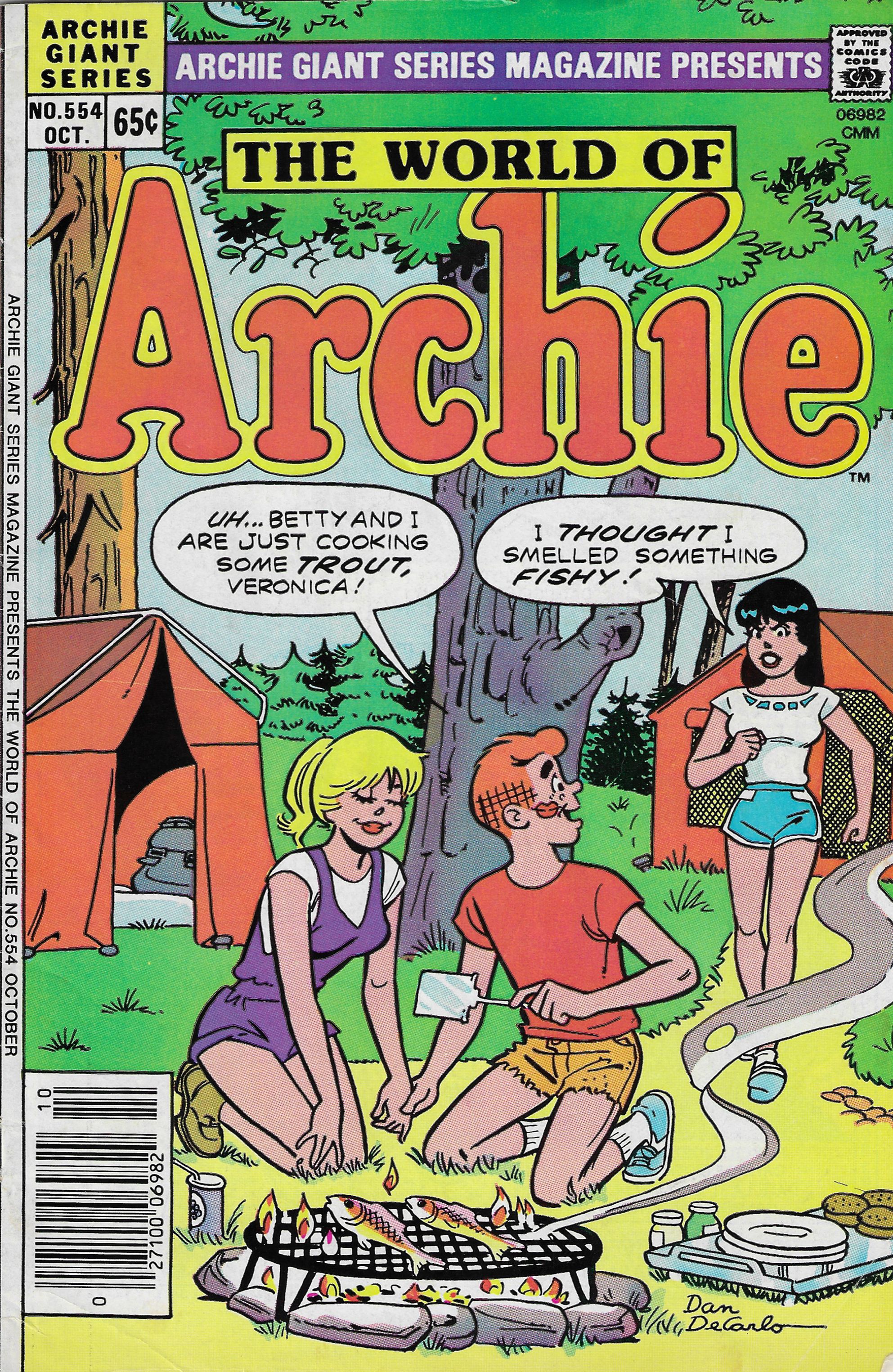 Read online Archie Giant Series Magazine comic -  Issue #554 - 1