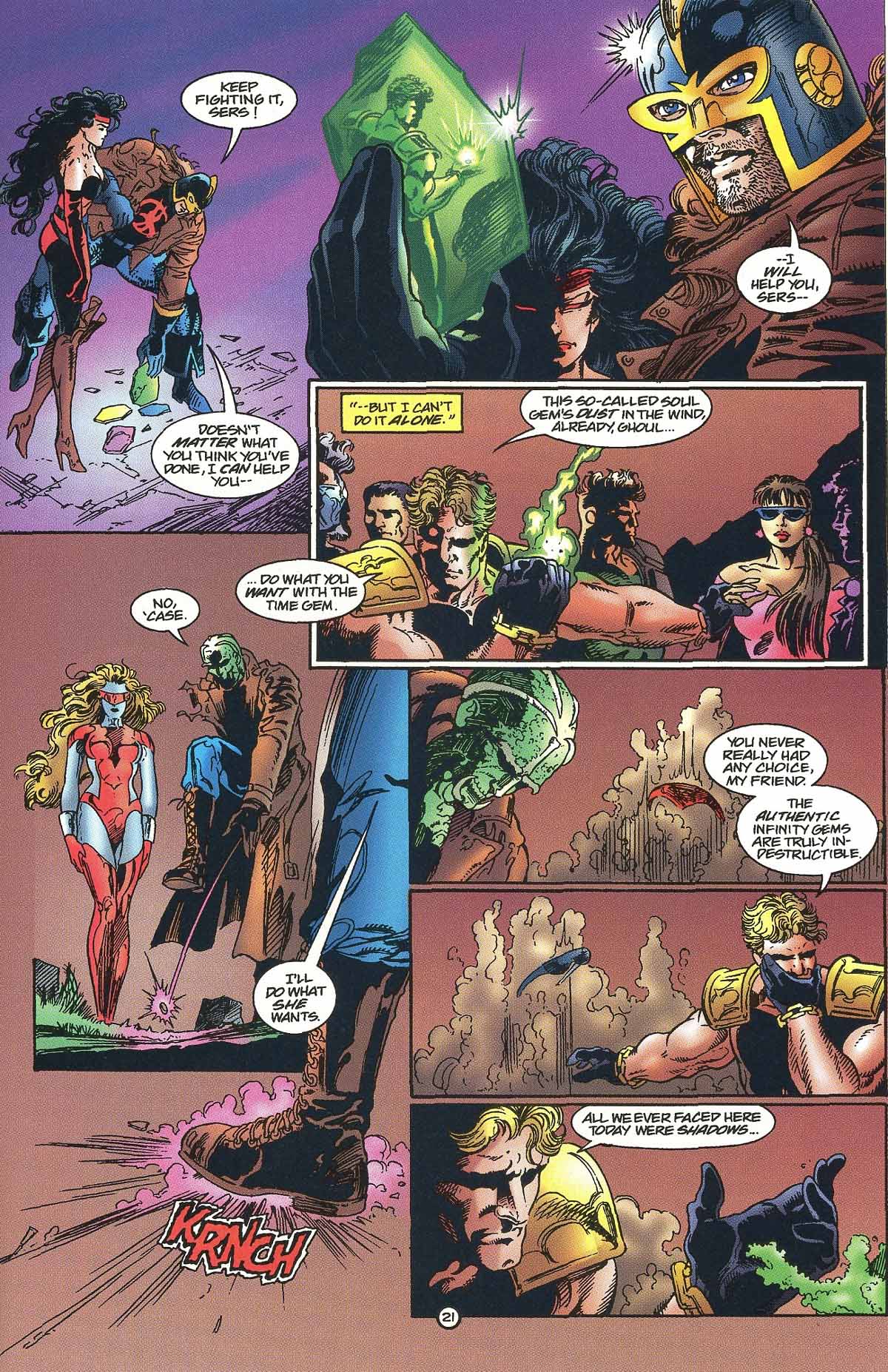 Read online UltraForce/Avengers Prelude comic -  Issue # Full - 27