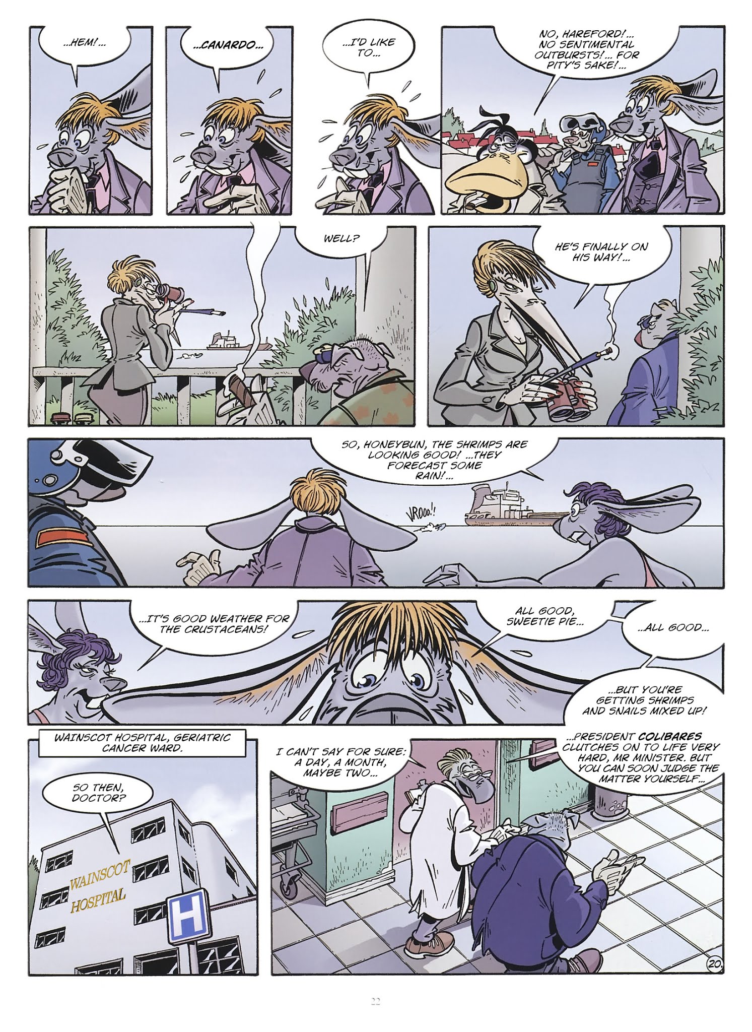 Read online Une enquête de l'inspecteur Canardo comic -  Issue #14 - 23