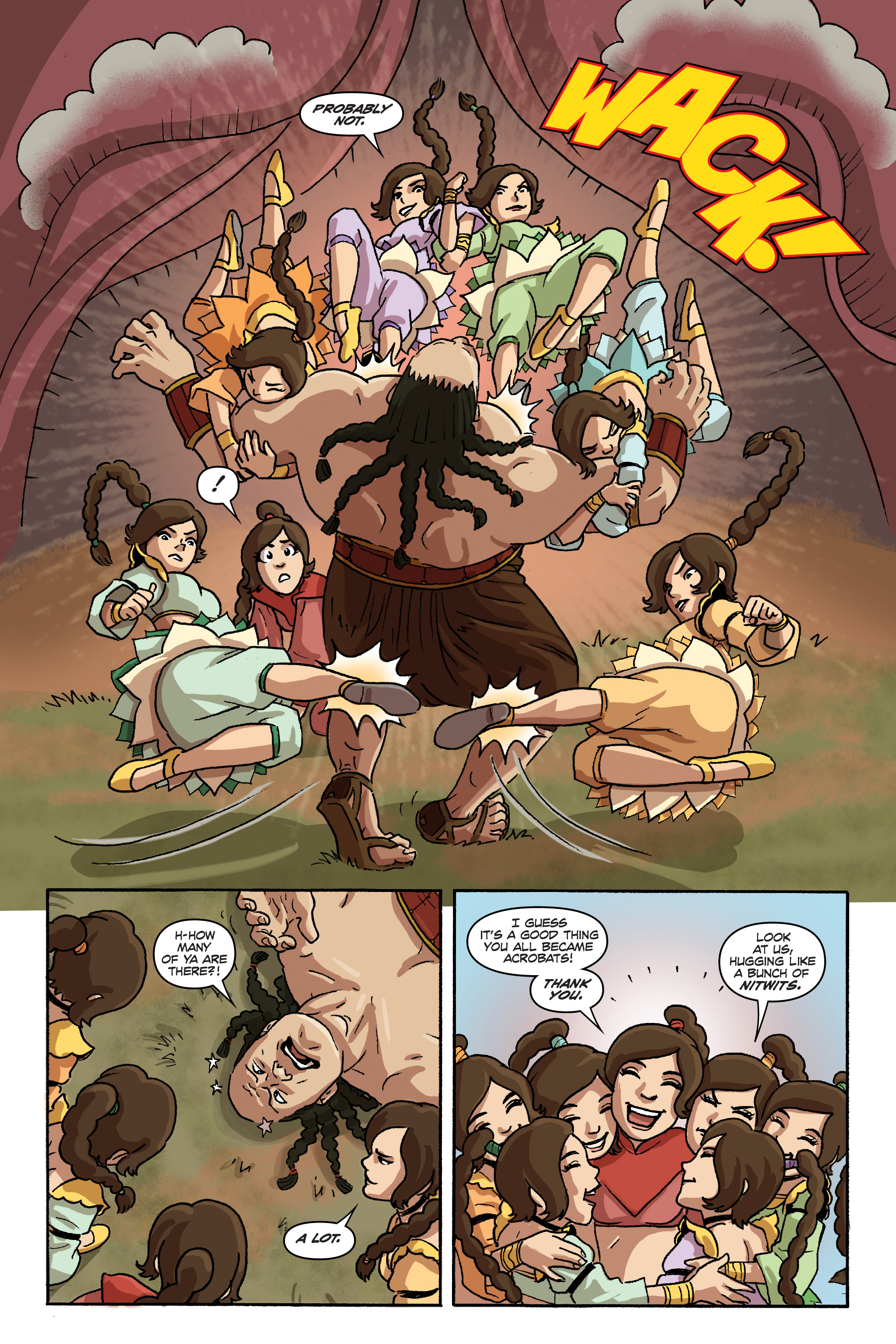 Read online Nickelodeon Avatar: The Last Airbender - Team Avatar Tales comic -  Issue # TPB - 58