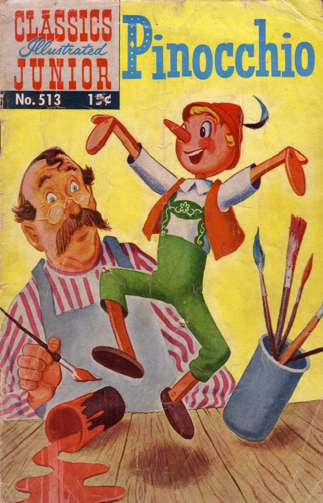 Read online Classics Illustrated Junior comic -  Issue #513 - 1