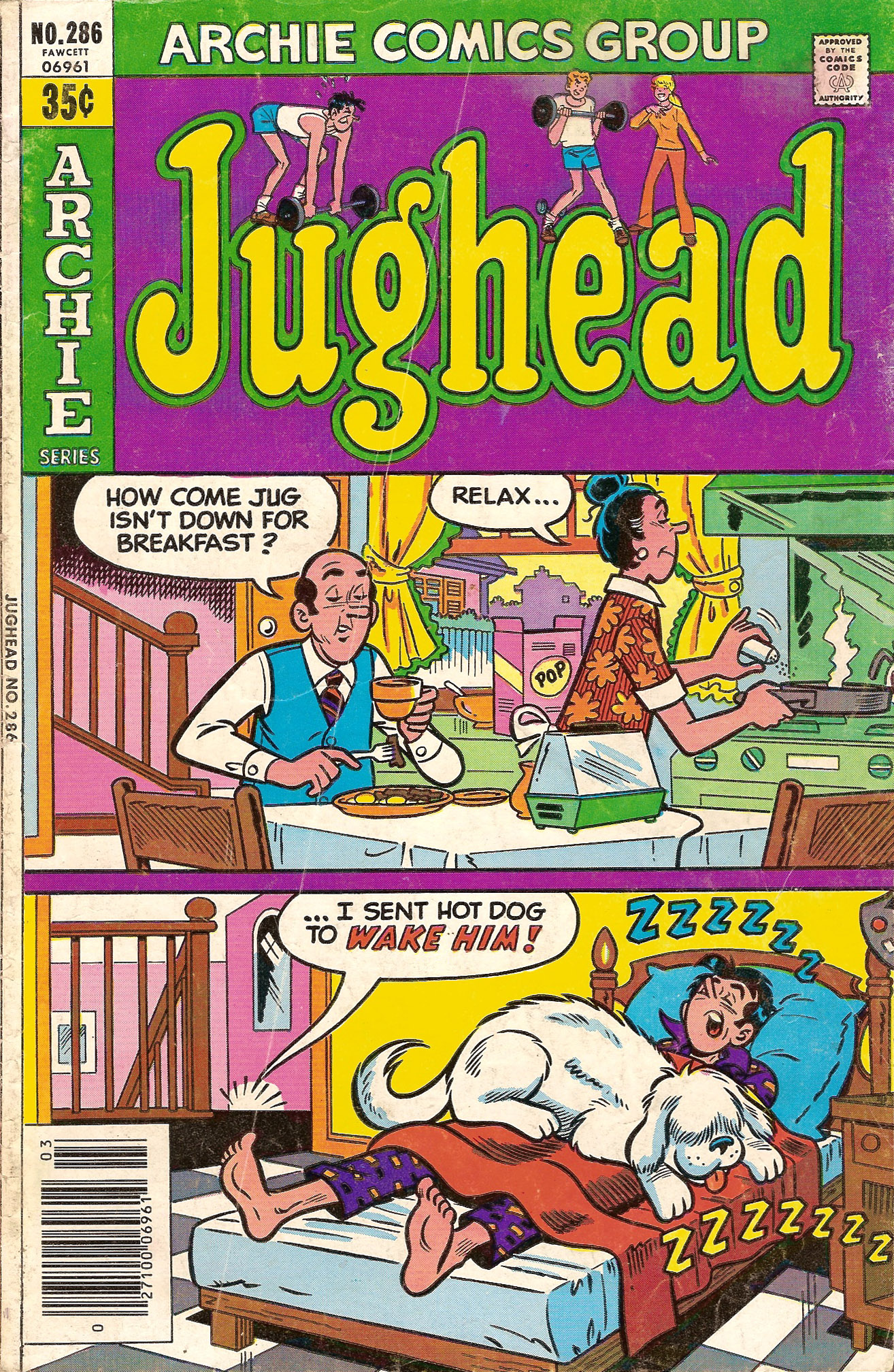 Read online Jughead (1965) comic -  Issue #286 - 1