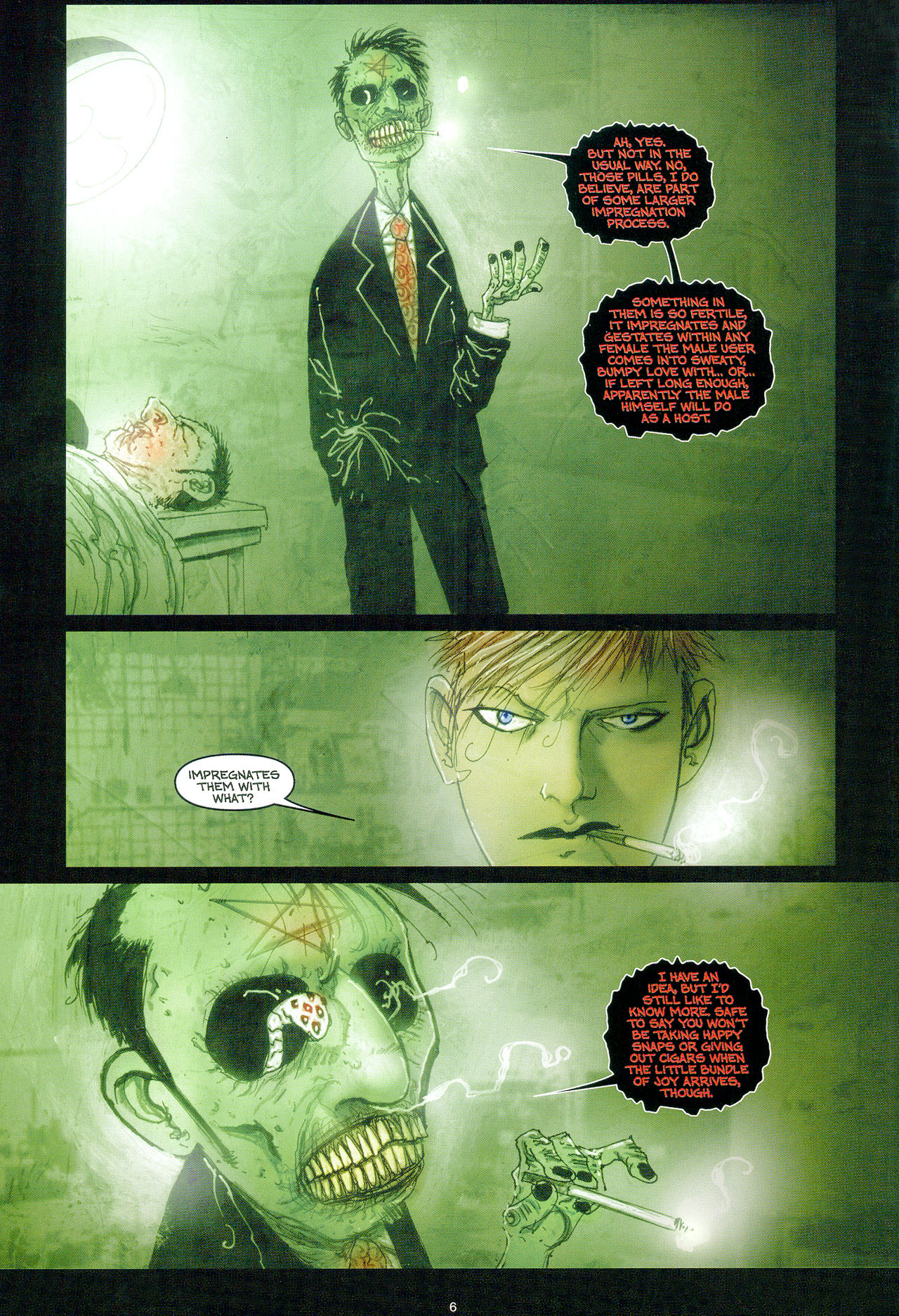 Read online Wormwood: Gentleman Corpse comic -  Issue #3 - 9