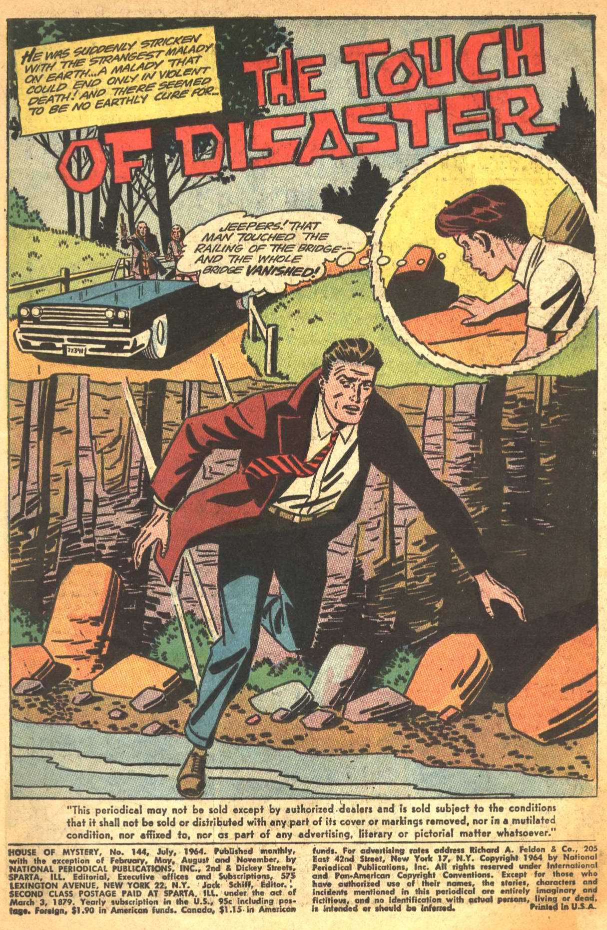 Read online House of Mystery (1951) comic -  Issue #144 - 3