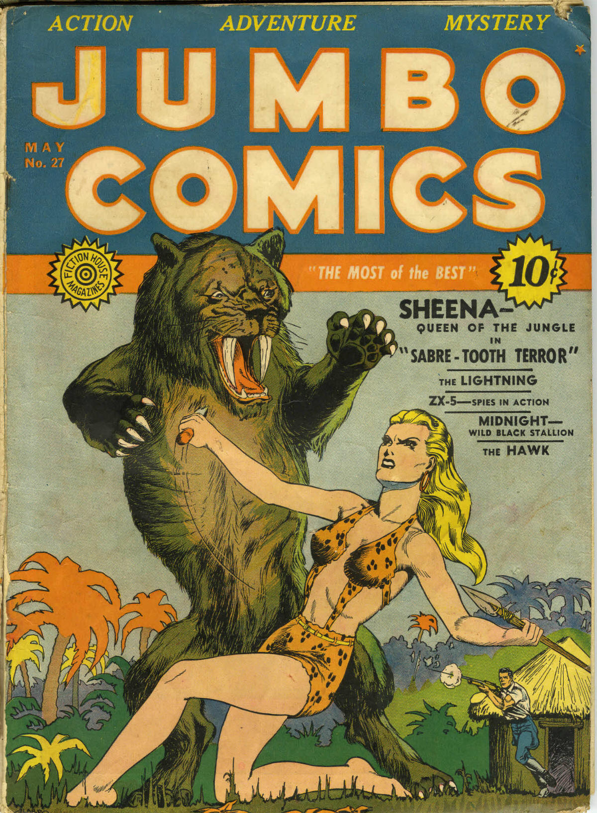 Read online Jumbo Comics comic -  Issue #27 - 1