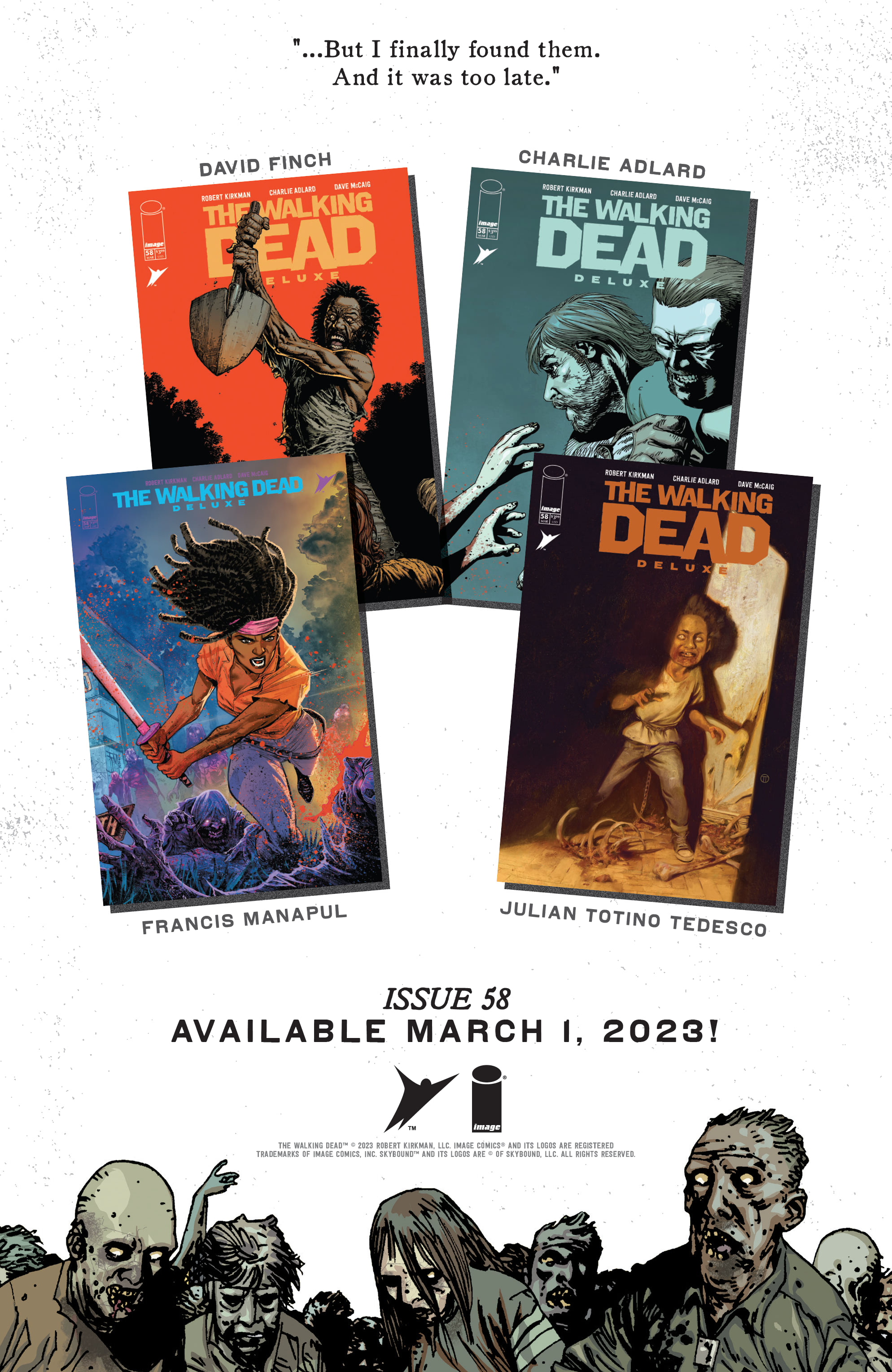Read online The Walking Dead Deluxe comic -  Issue #57 - 33