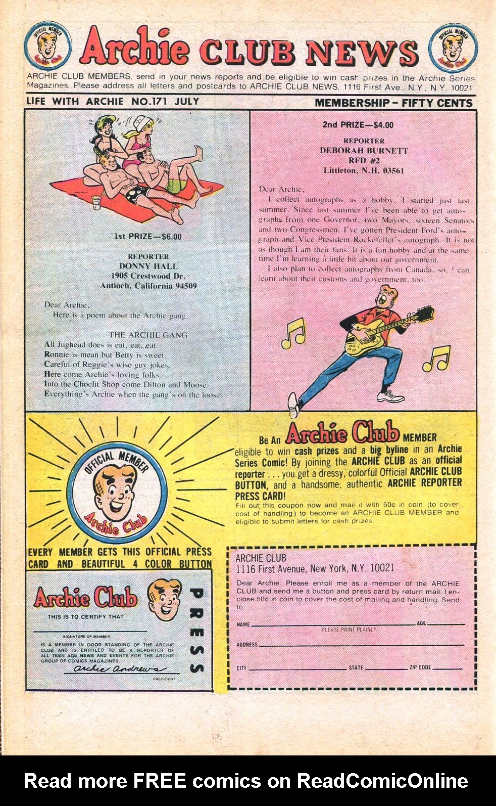 Read online Life With Archie (1958) comic -  Issue #171 - 18