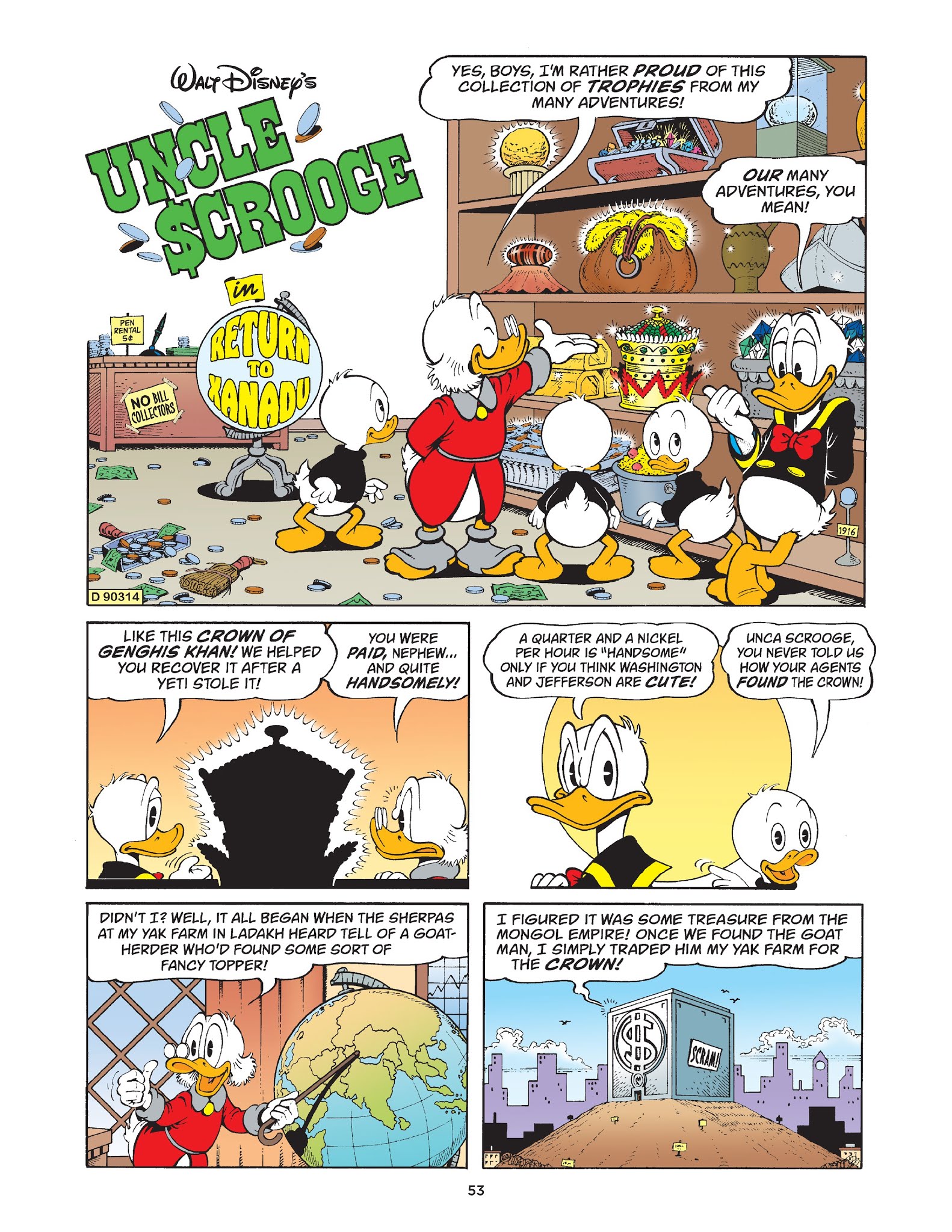 Read online Walt Disney Uncle Scrooge and Donald Duck: The Don Rosa Library comic -  Issue # TPB 3 (Part 1) - 54