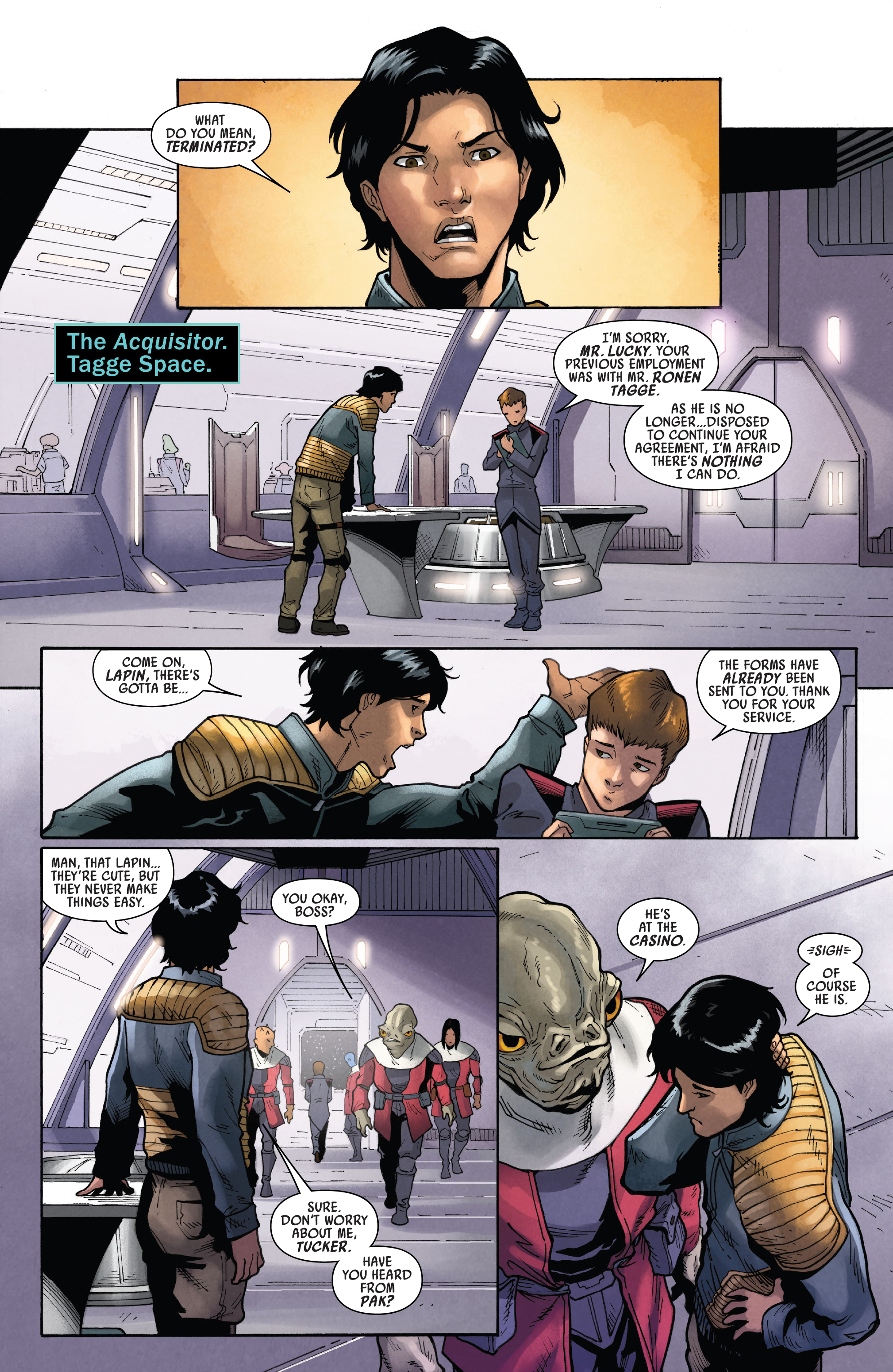 Read online Star Wars: Doctor Aphra comic -  Issue #7 - 7