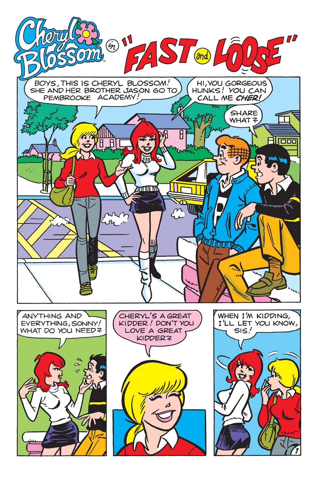 Read online The Best of Cheryl Blossom comic -  Issue # TPB (Part 1) - 3