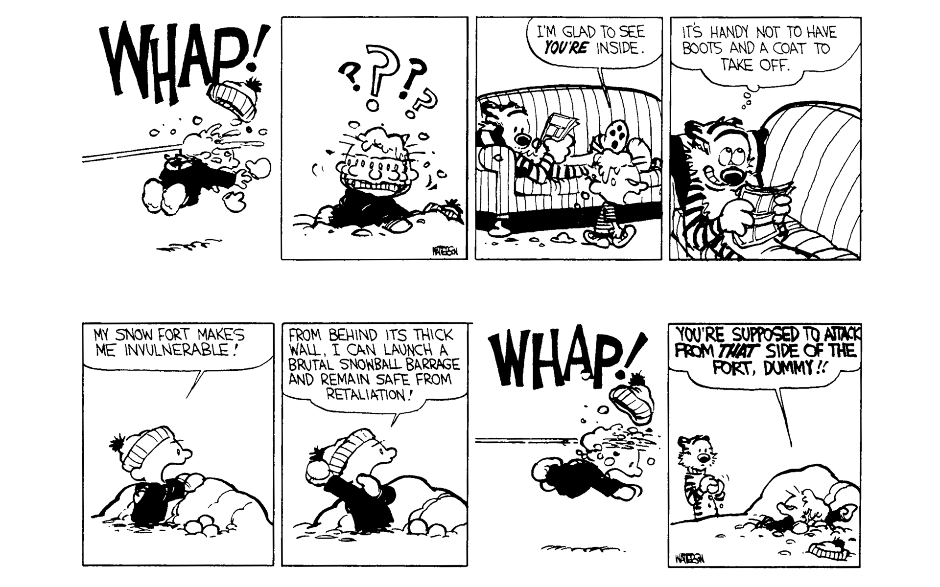 Read online Calvin and Hobbes comic -  Issue #3 - 133