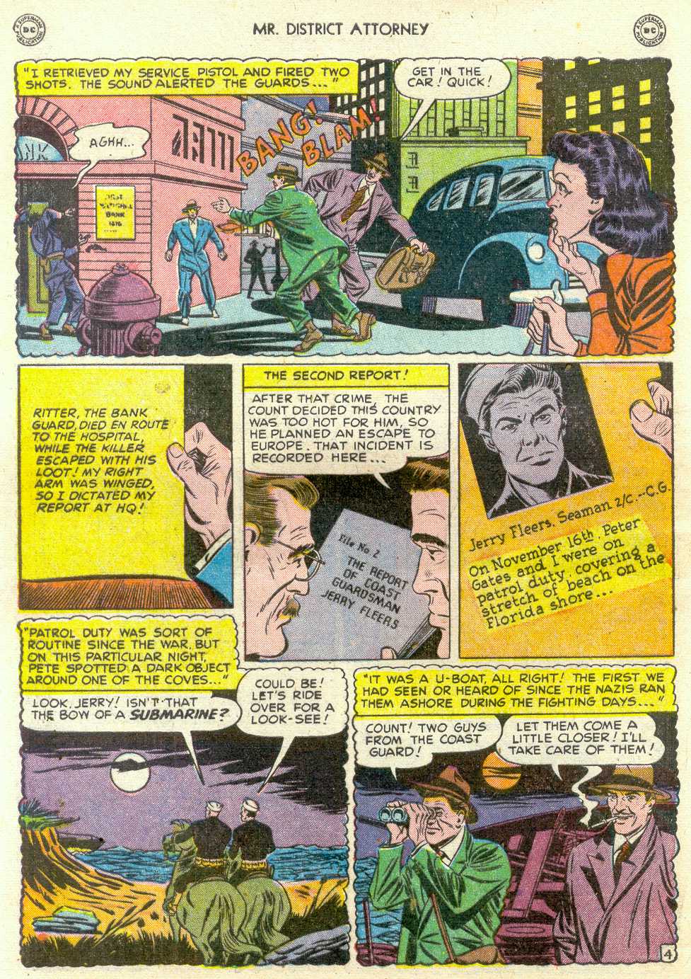 Read online Mr. District Attorney comic -  Issue #6 - 6