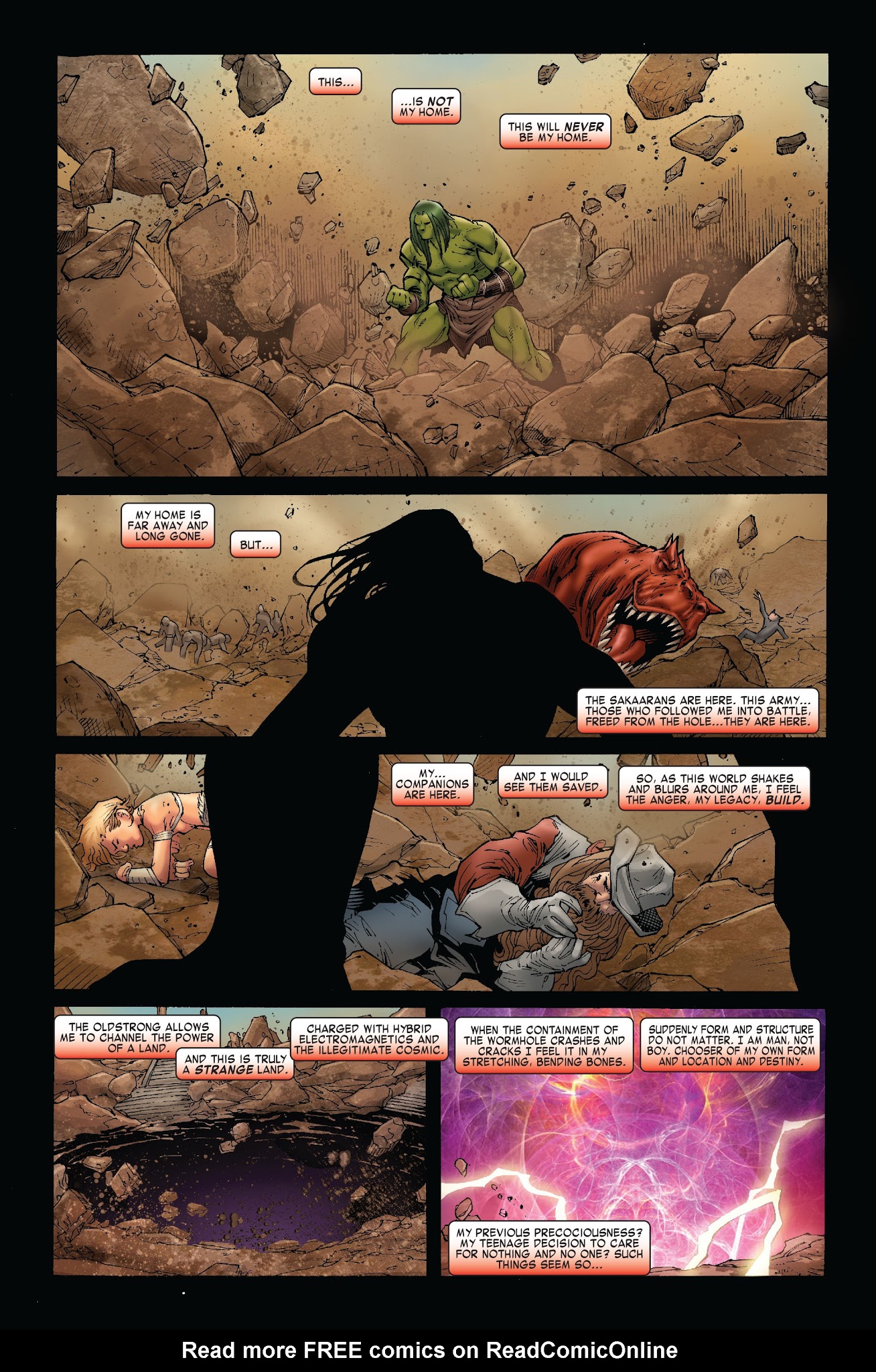 Read online Skaar: King of the Savage Land comic -  Issue # TPB - 111
