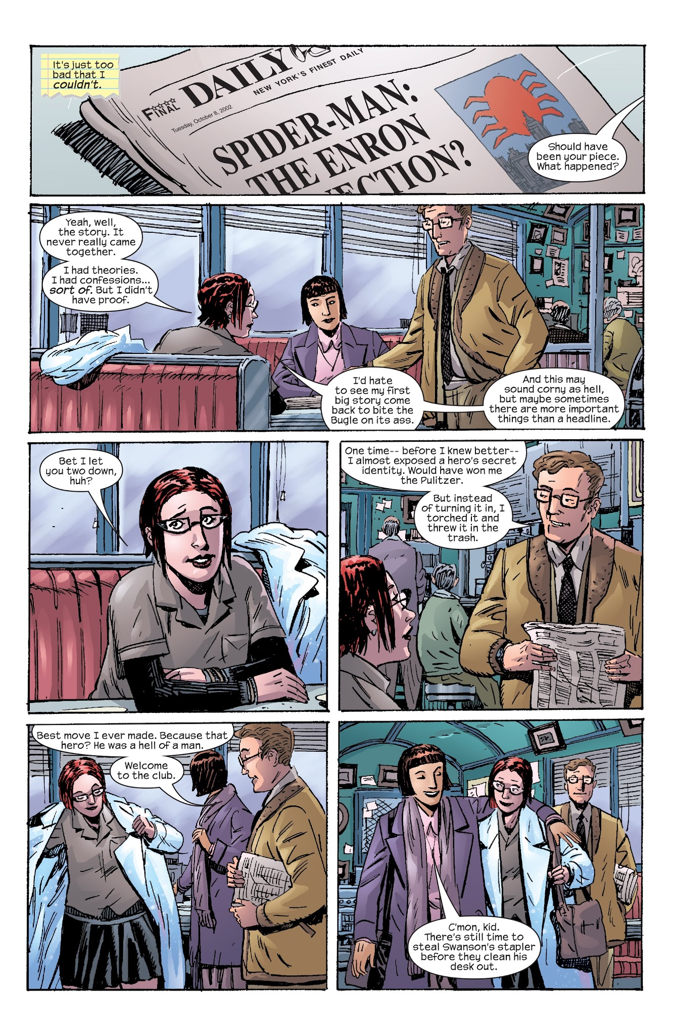 Read online Spider-Man: Daily Bugle comic -  Issue # TPB - 196