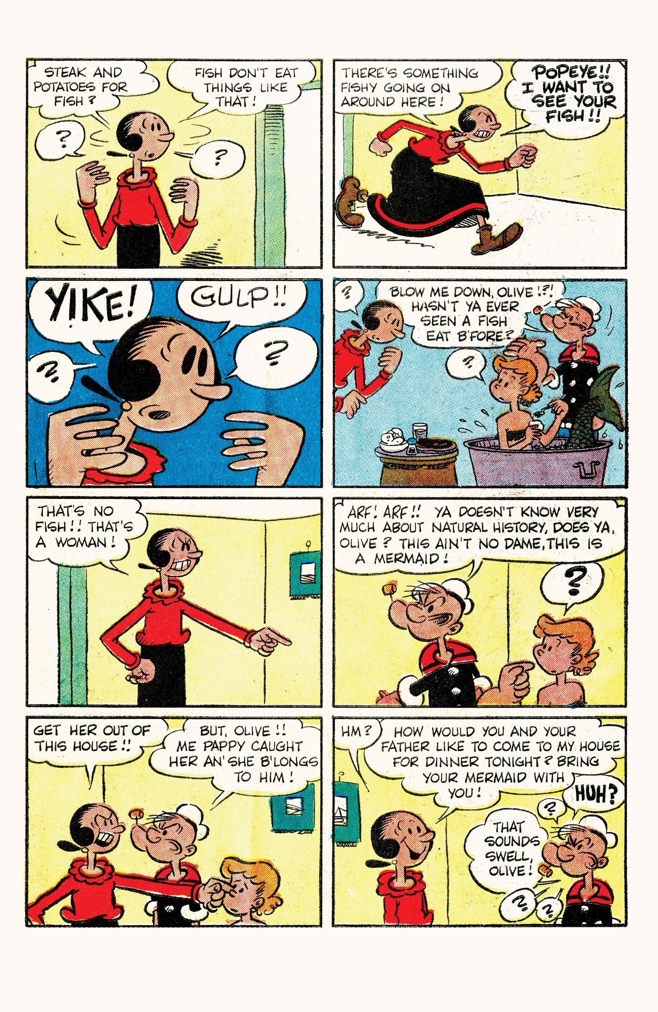 Read online Classic Popeye comic -  Issue #60 - 24