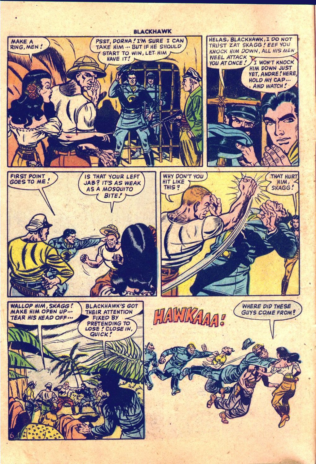 Read online Blackhawk (1957) comic -  Issue #26 - 8