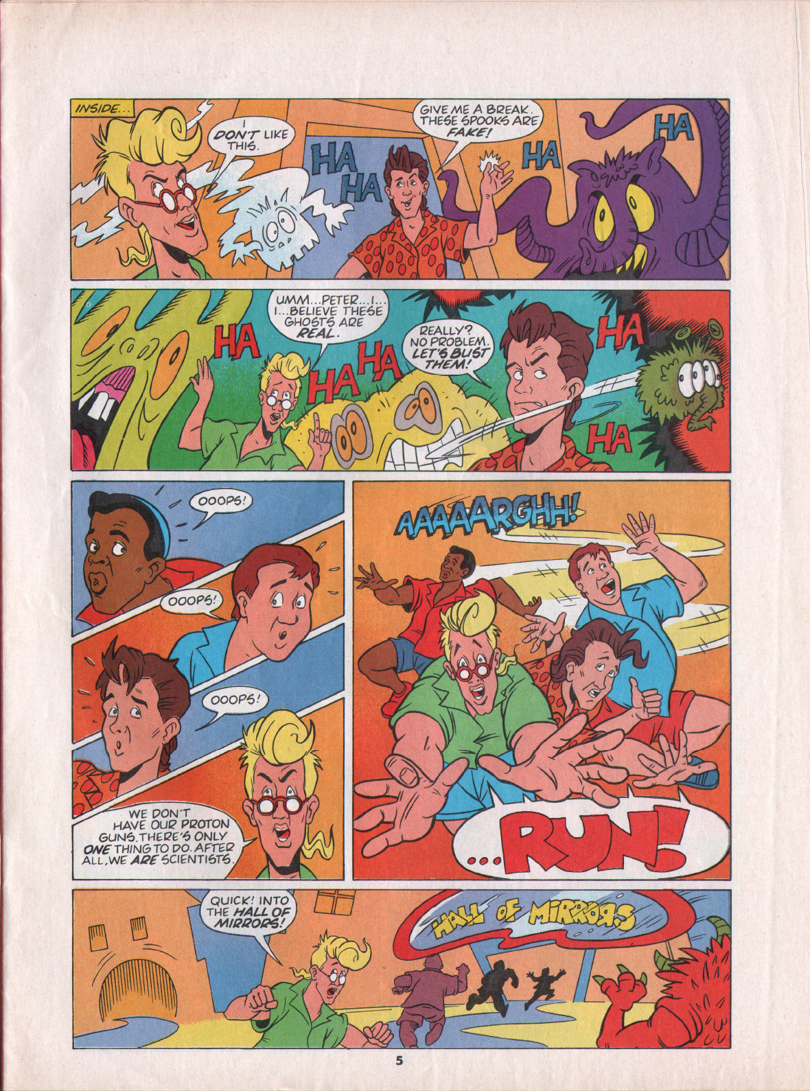 Read online The Real Ghostbusters comic -  Issue #95 - 5