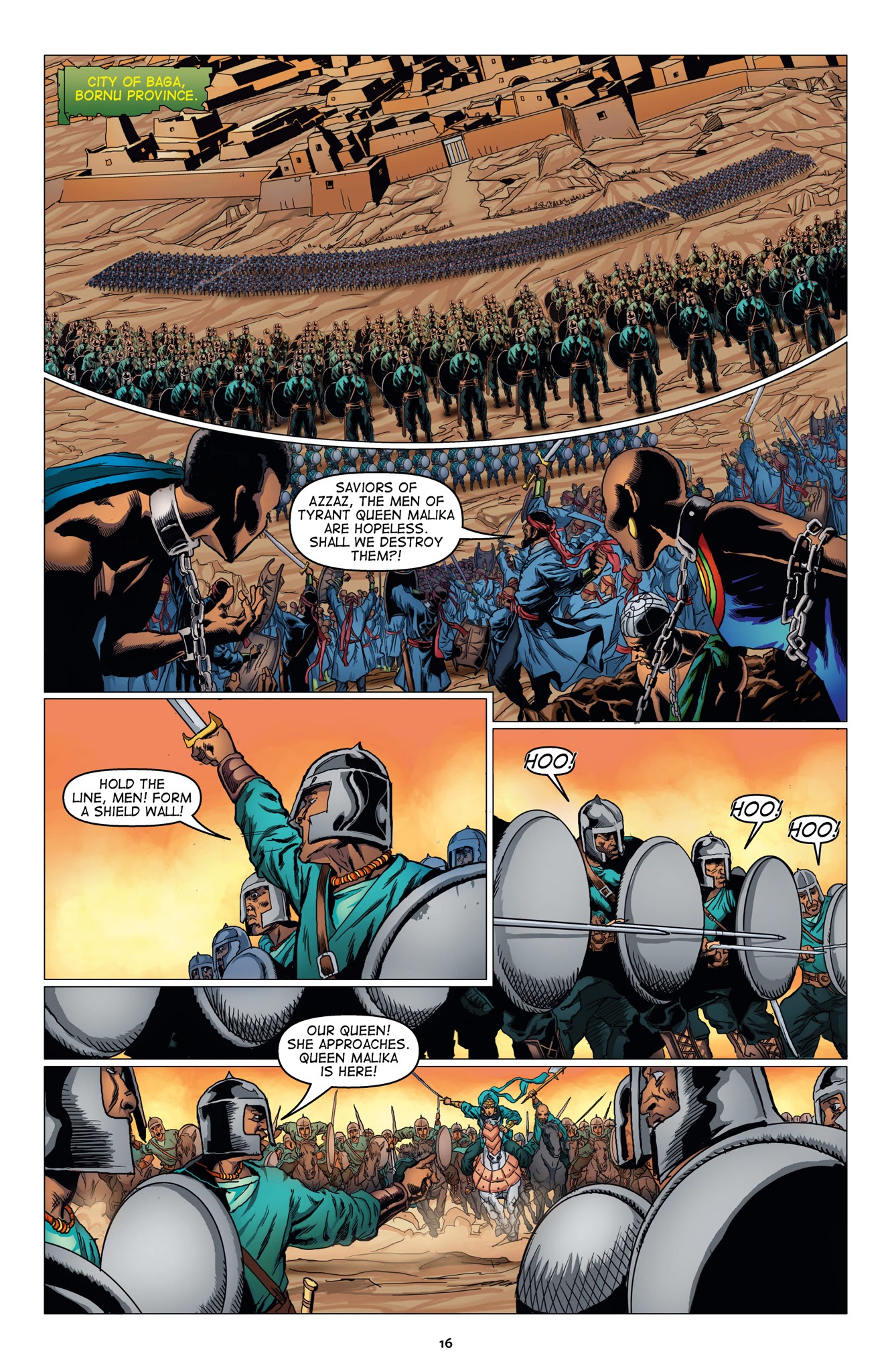 Read online Malika: Warrior Queen comic -  Issue # TPB 1 (Part 1) - 18