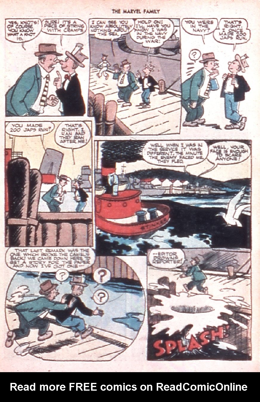 Read online The Marvel Family comic -  Issue #32 - 17