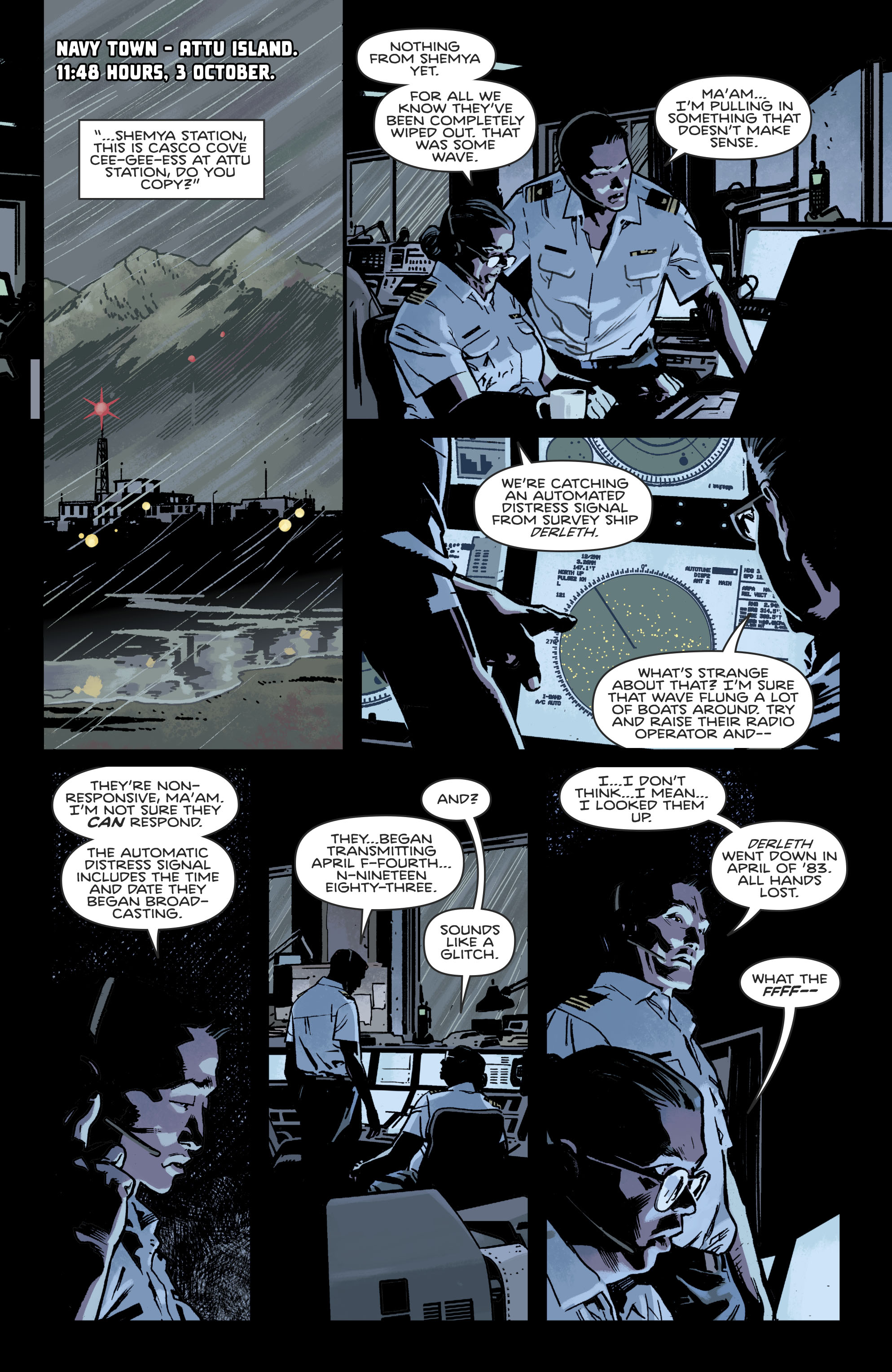 Read online Plunge comic -  Issue #1 - 6