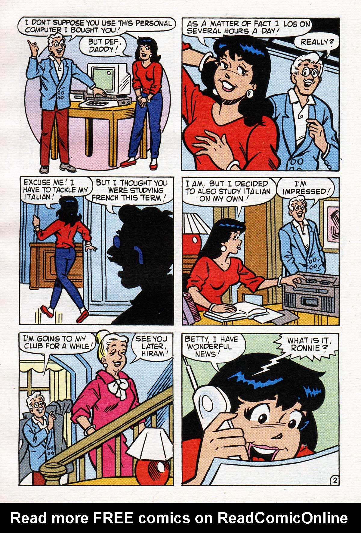 Read online Betty and Veronica Digest Magazine comic -  Issue #128 - 16