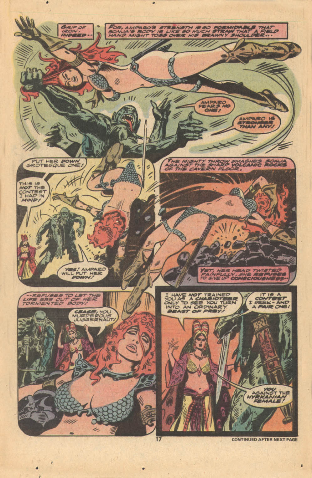Read online Red Sonja (1977) comic -  Issue #9 - 12