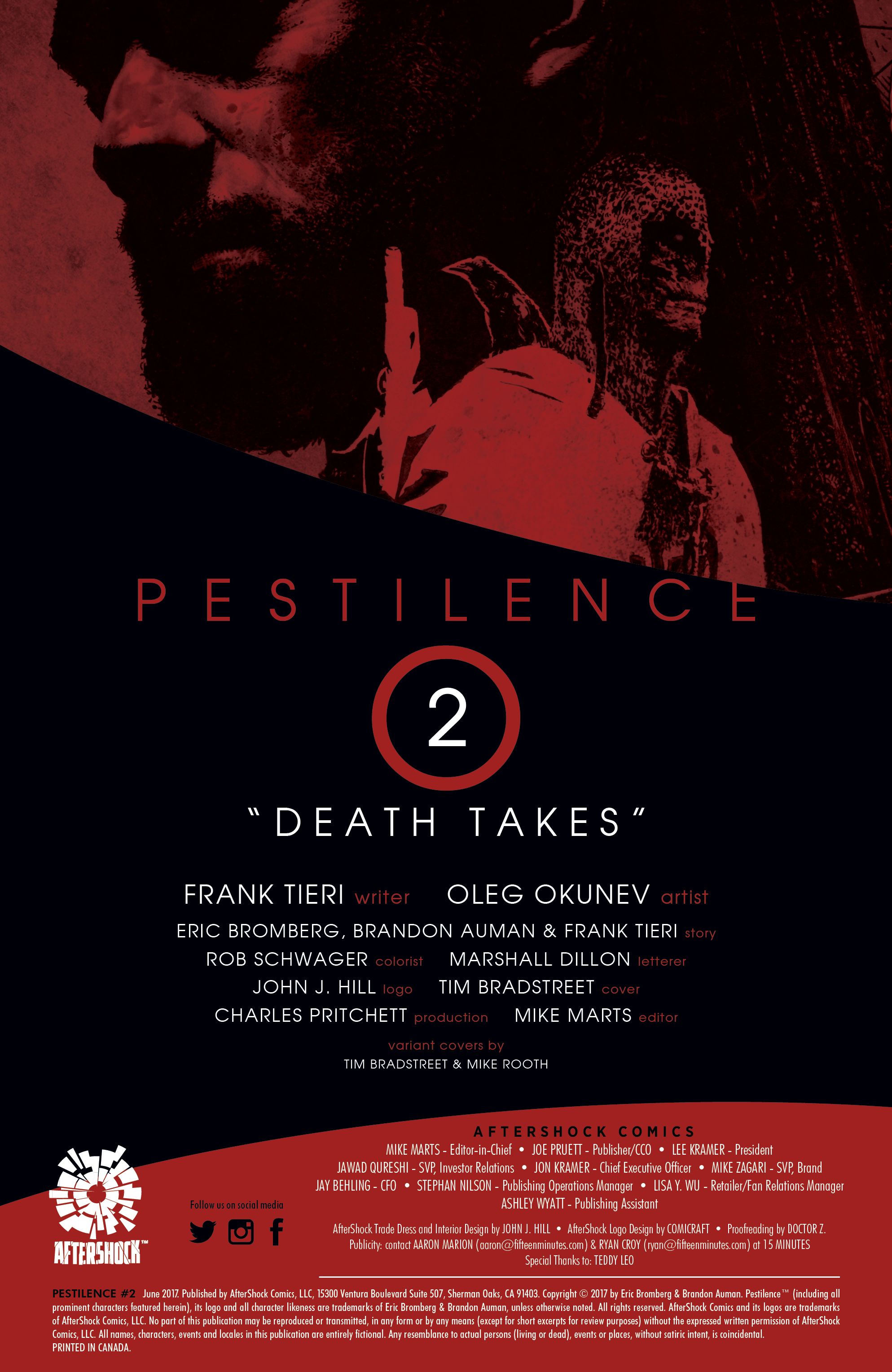 Read online Pestilence comic -  Issue #2 - 2