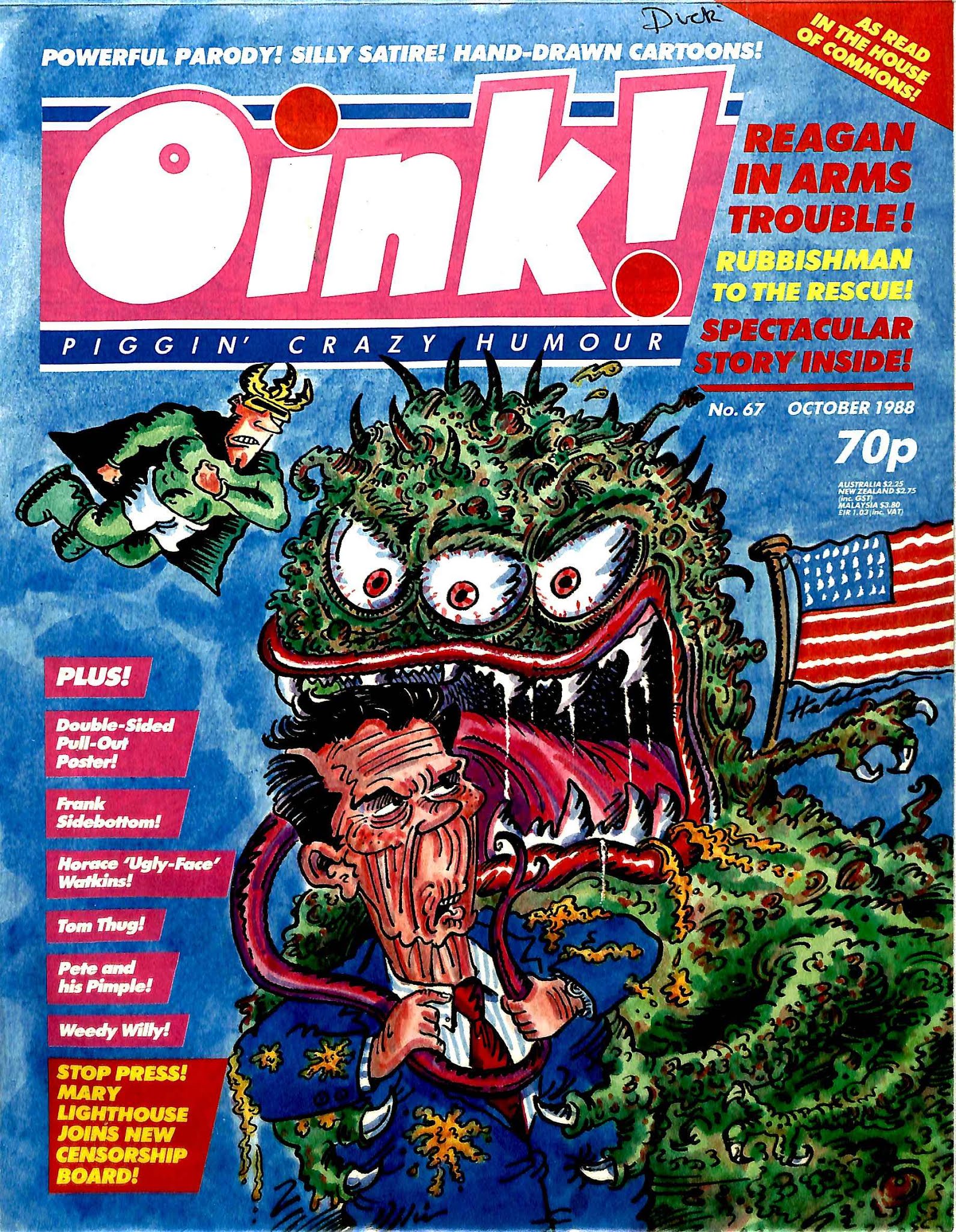 Read online Oink! comic -  Issue #67 - 1