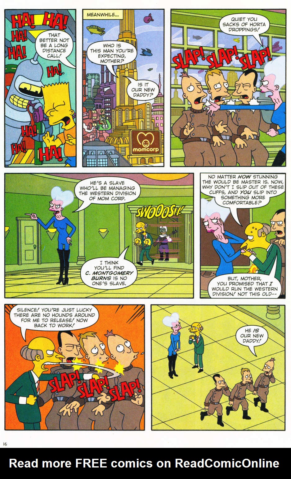 Read online The Simpsons/Futurama Crossover Crisis II comic -  Issue #1 - 17