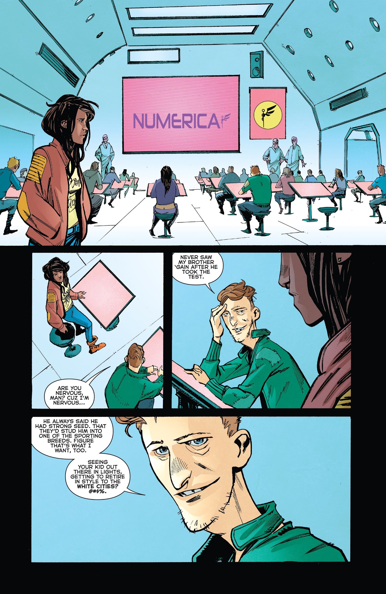 Read online Eugenic comic -  Issue #2 - 8