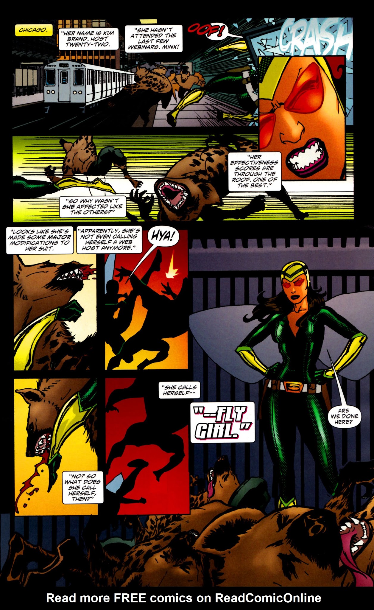 Read online The Web comic -  Issue #10 - 6