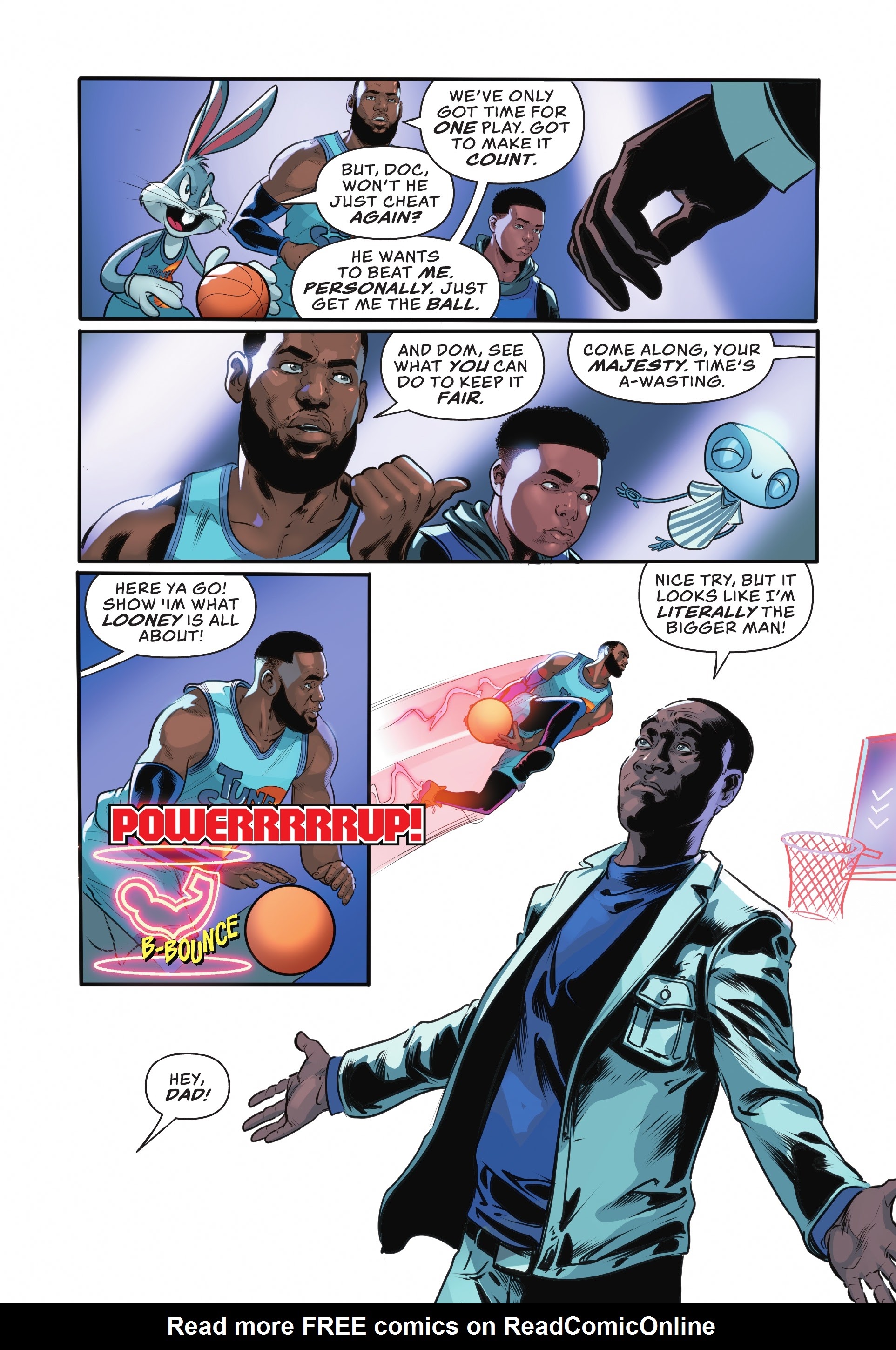 Read online Space Jam: A New Legacy comic -  Issue # TPB - 122