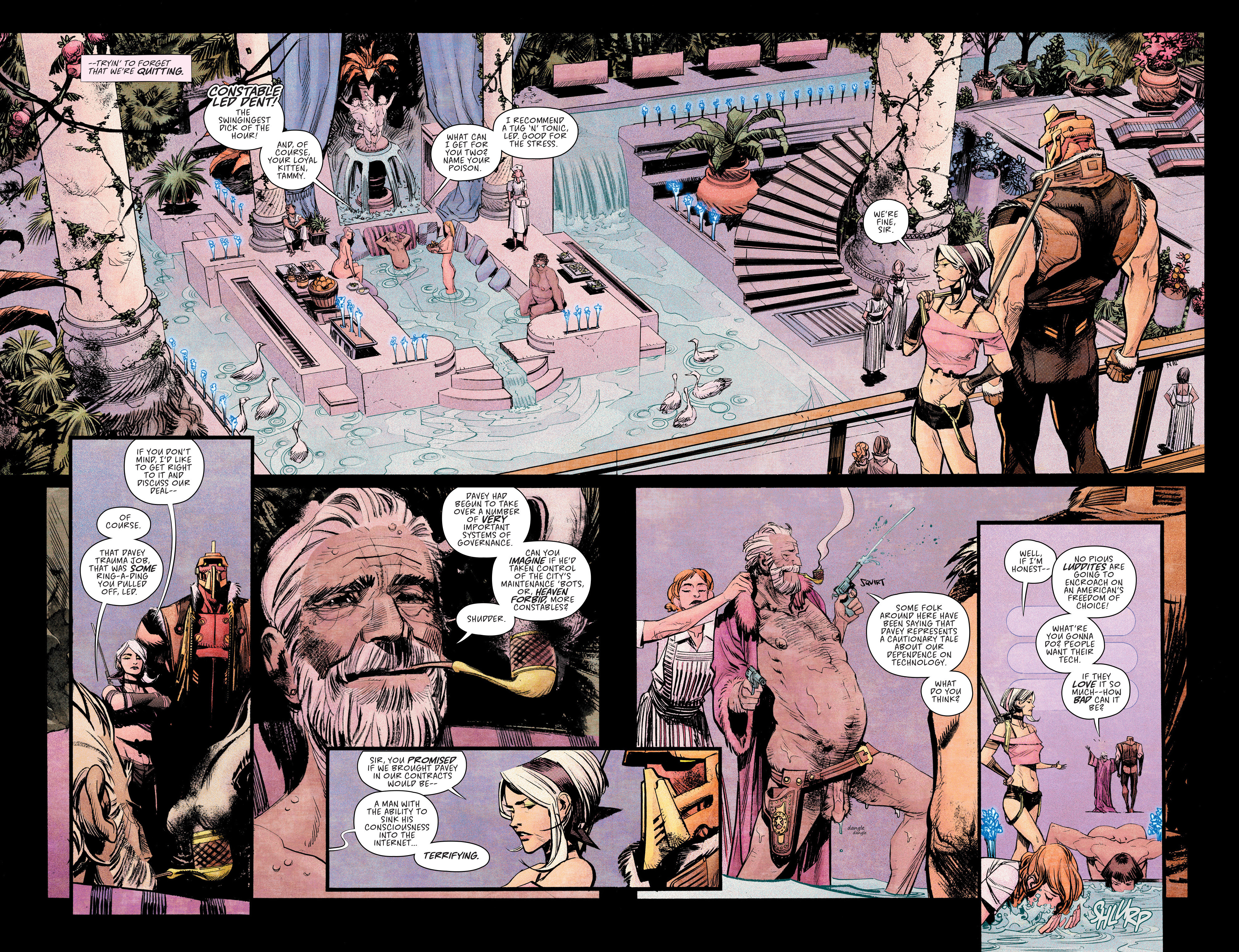 Read online Tokyo Ghost comic -  Issue #2 - 4